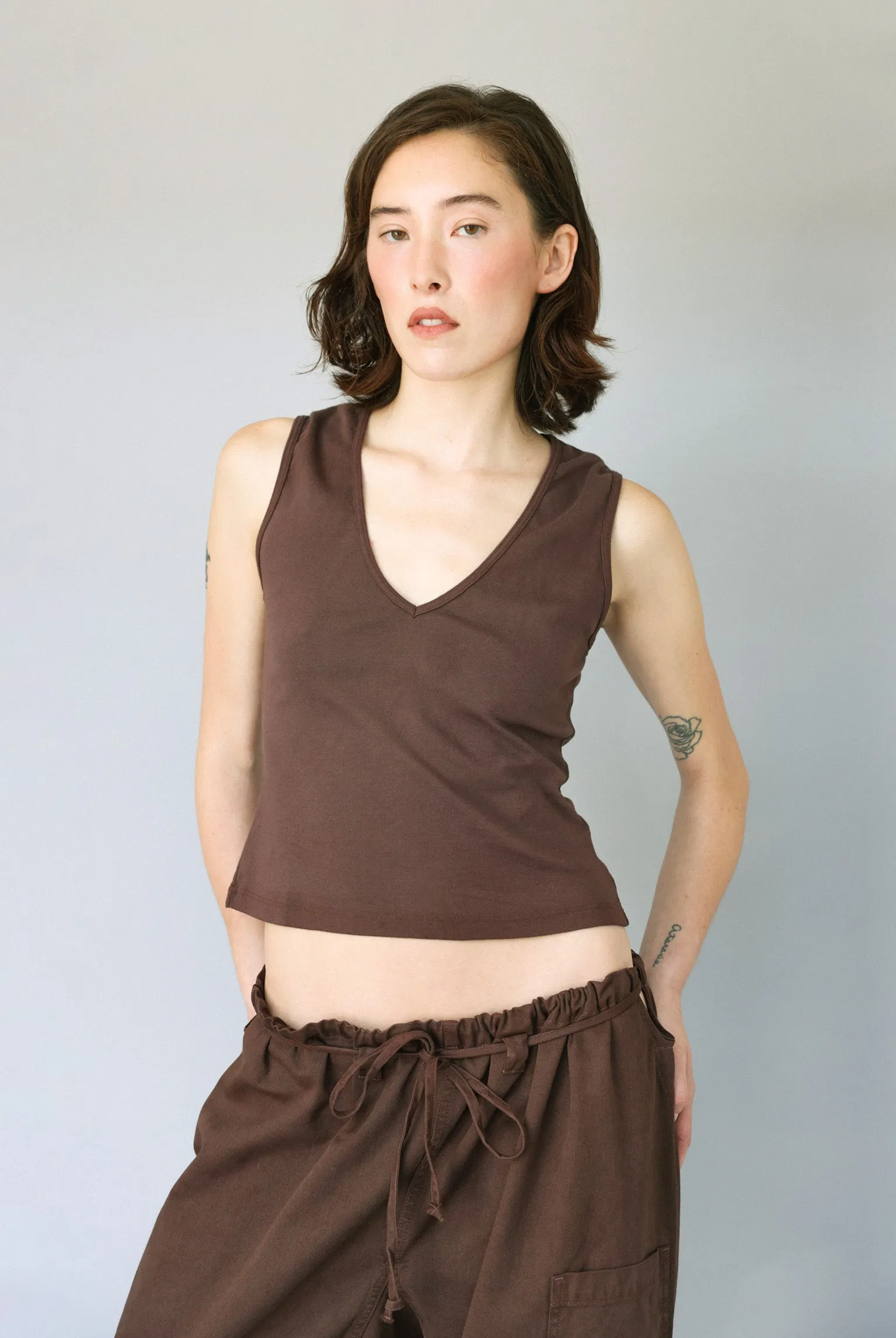 Carrie Tank - Chocolate sold by Gil Rodriguez product image thumbnail 5