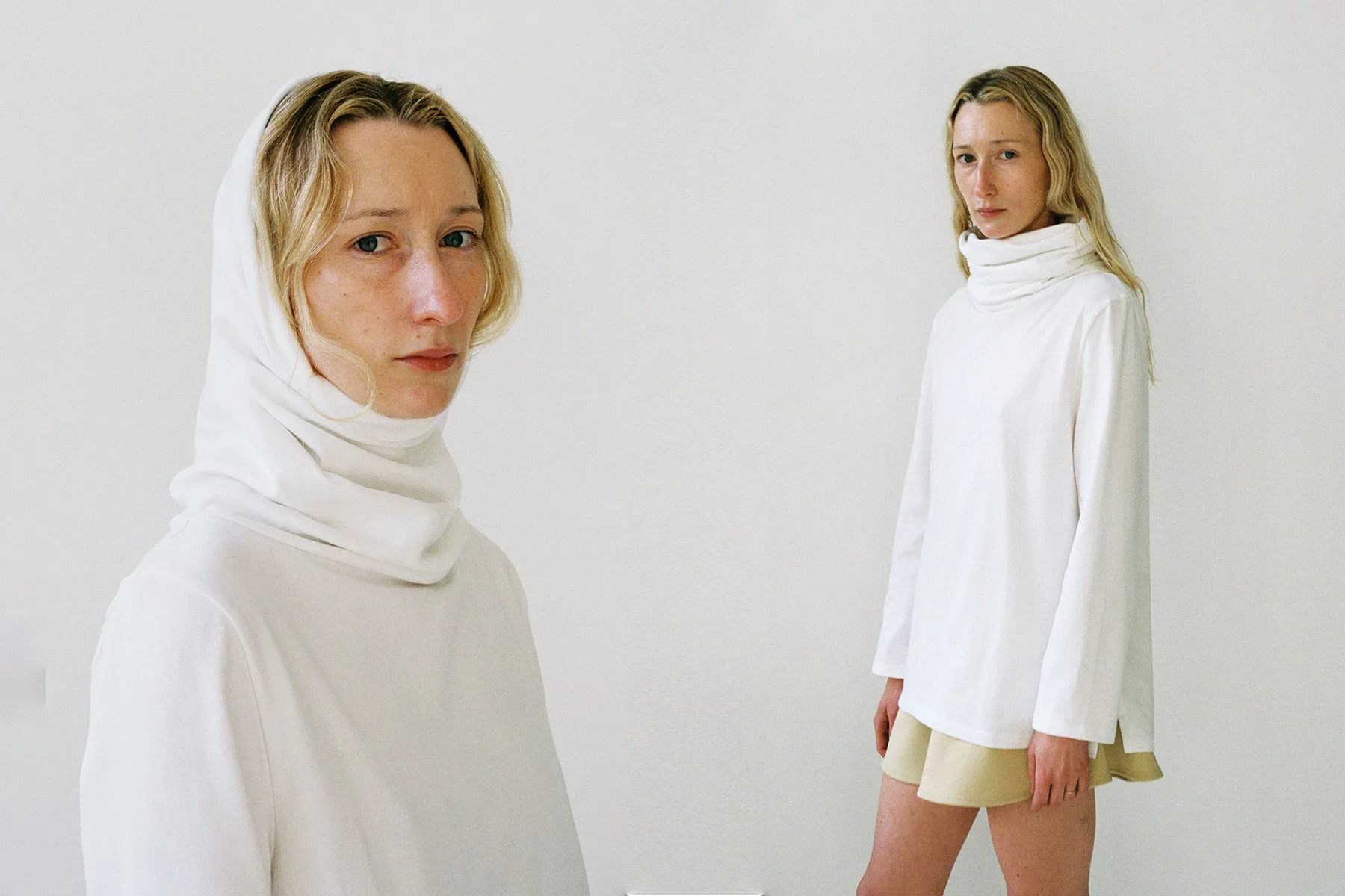 Grace Turtleneck - White sold by Gil Rodriguez product image thumbnail 2