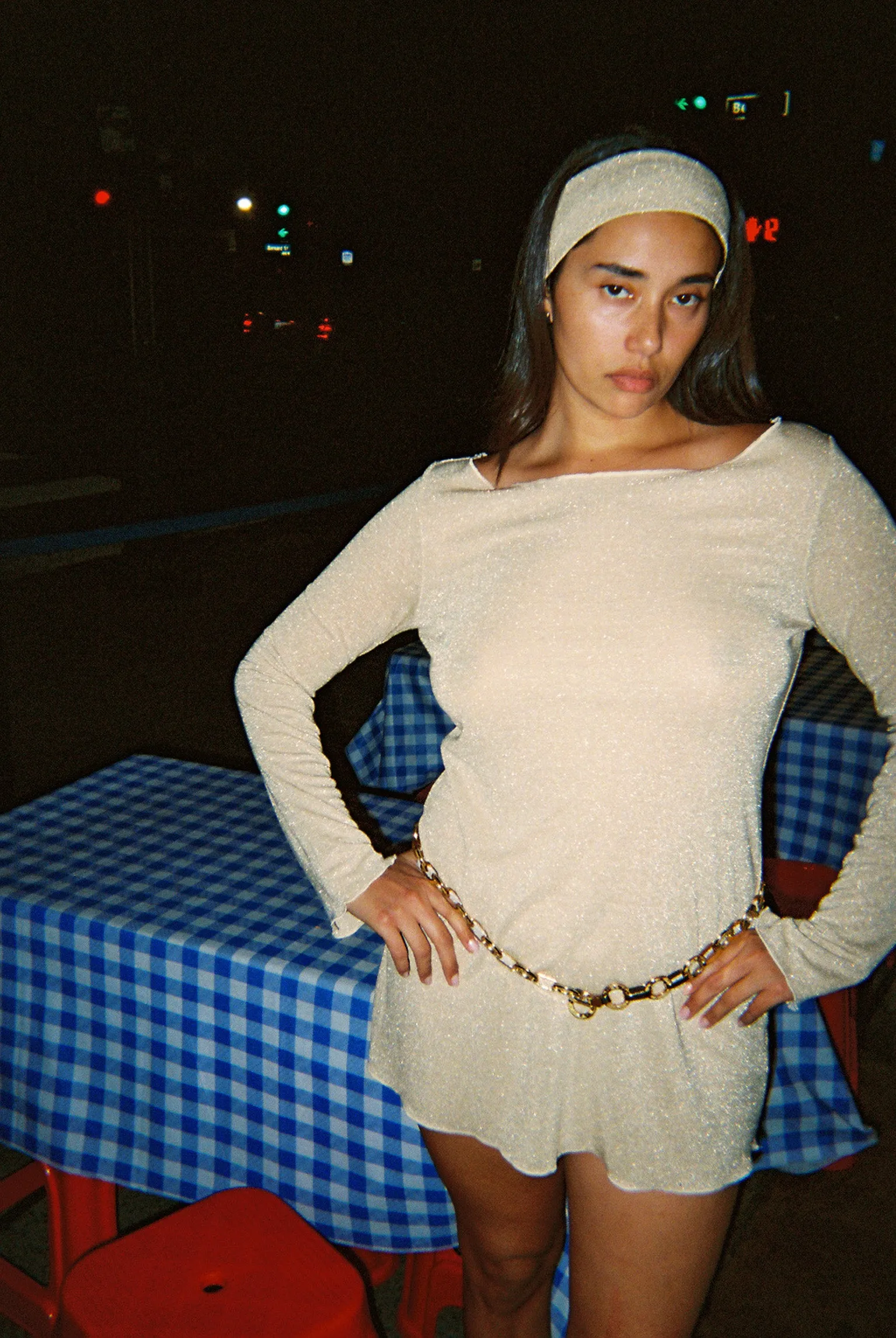 Shimmer Knit Headband - Champagne sold by Gil Rodriguez product image thumbnail 3
