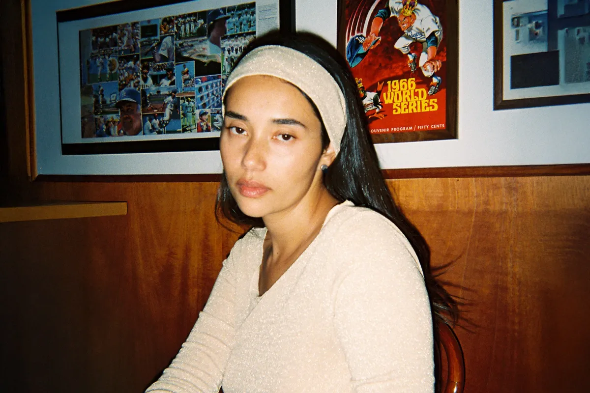 Shimmer Knit Headband - Champagne sold by Gil Rodriguez