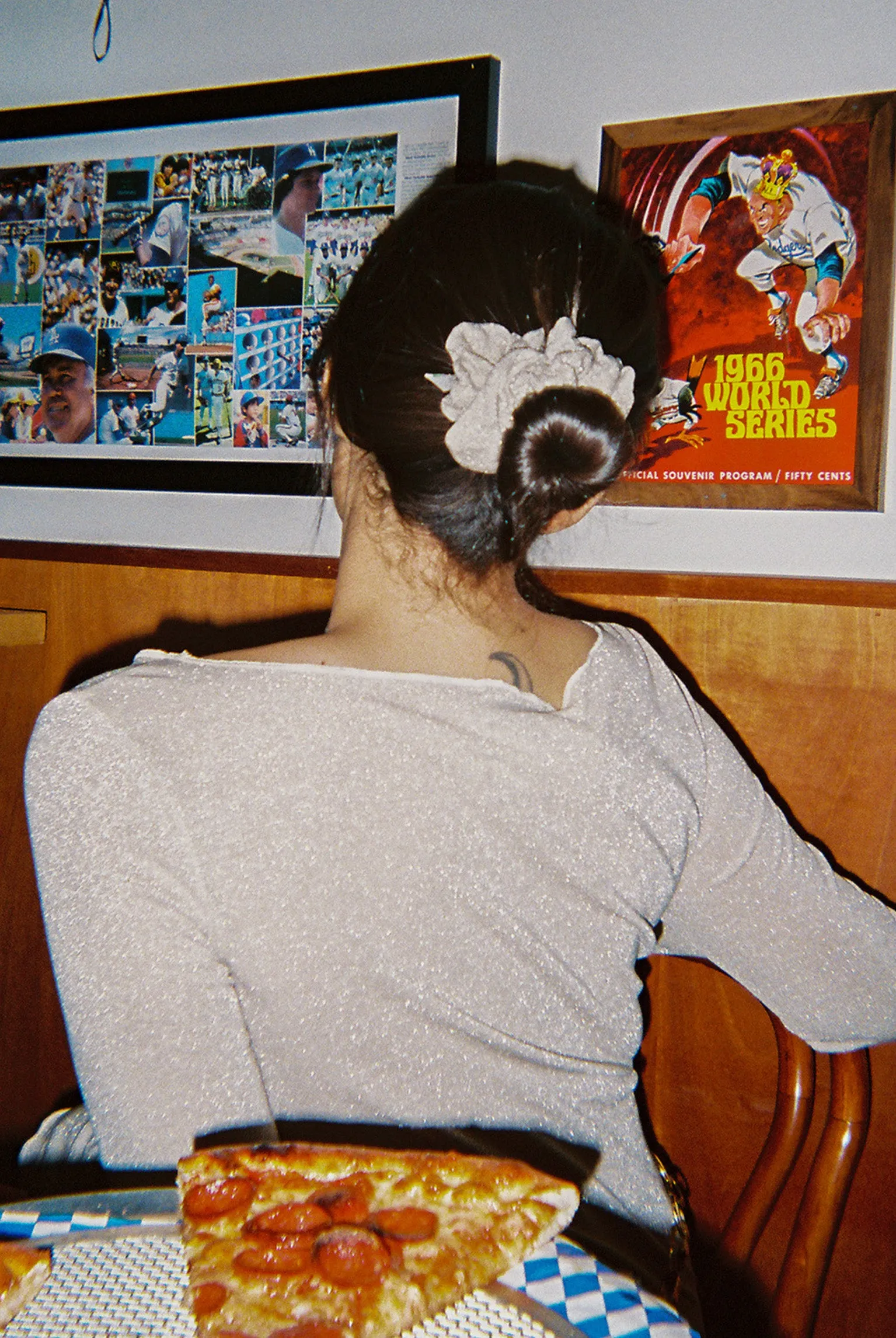 Shimmer Knit Scrunchie - Champagne sold by Gil Rodriguez product image thumbnail 4