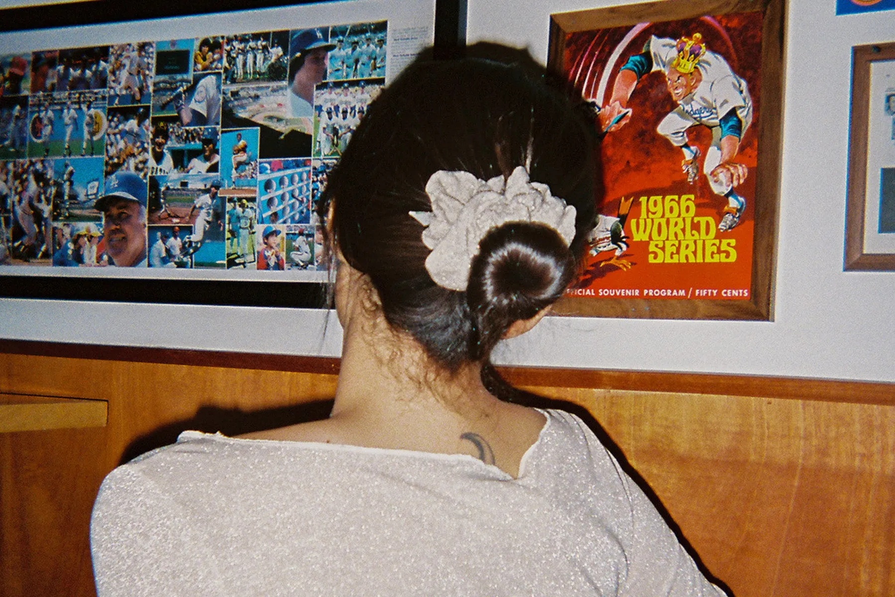 Shimmer Knit Scrunchie - Champagne sold by Gil Rodriguez product image thumbnail 2