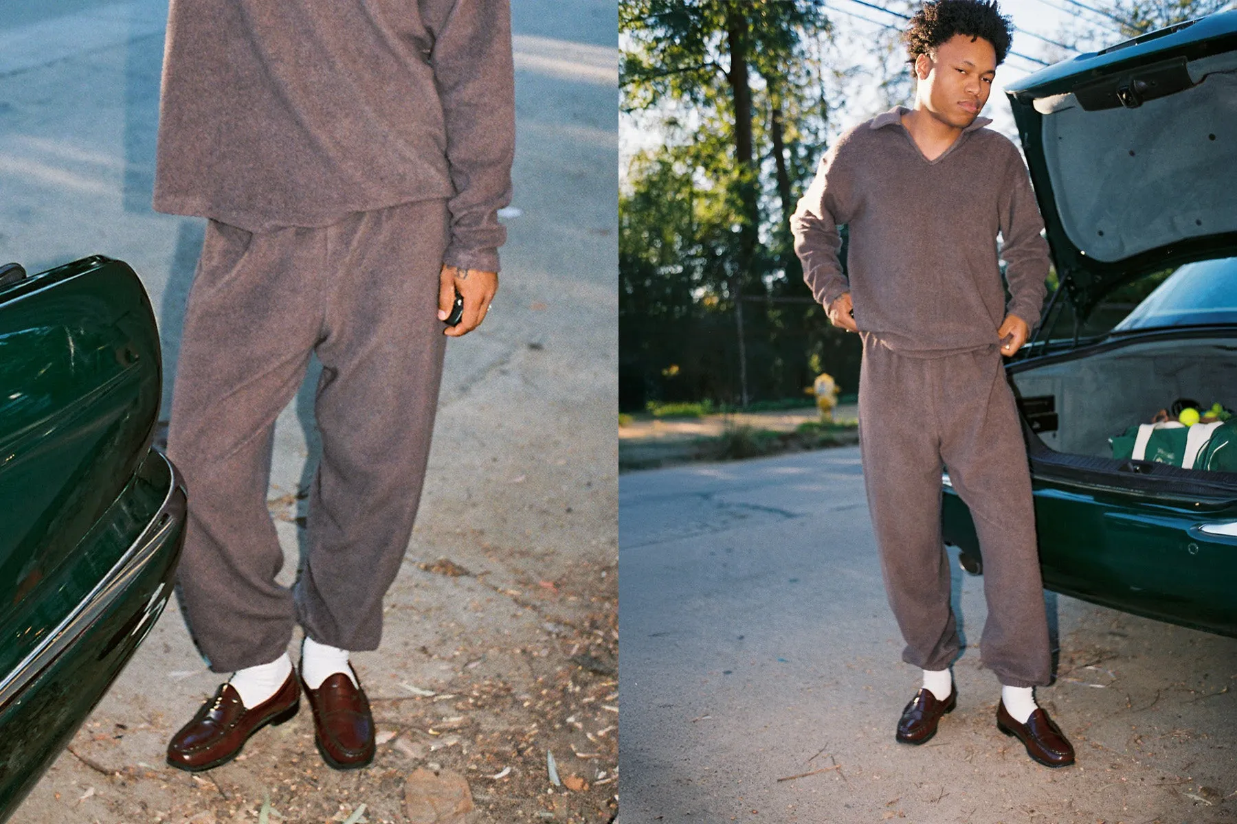 Sherpa Big Sweatpant - Deep Taupe sold by Gil Rodriguez product image thumbnail 2