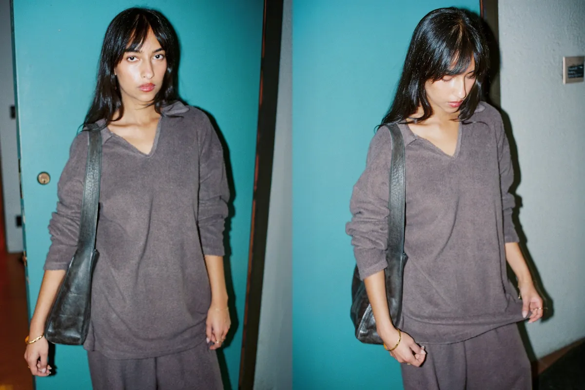 Sherpa Hugh L/S Top - Deep Taupe sold by Gil Rodriguez