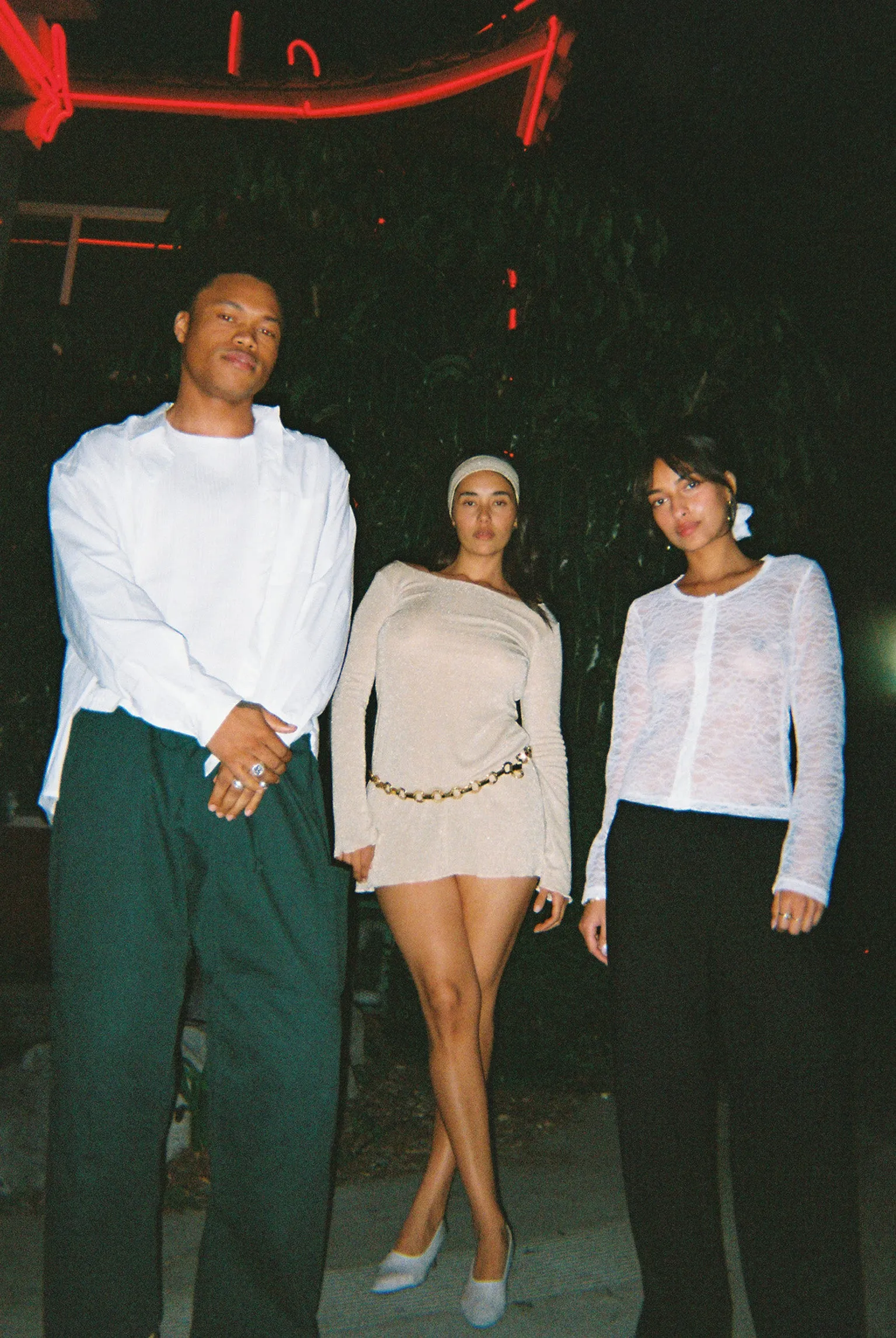 Shimmer Knit Elektra Dress - Champagne sold by Gil Rodriguez product image thumbnail 5