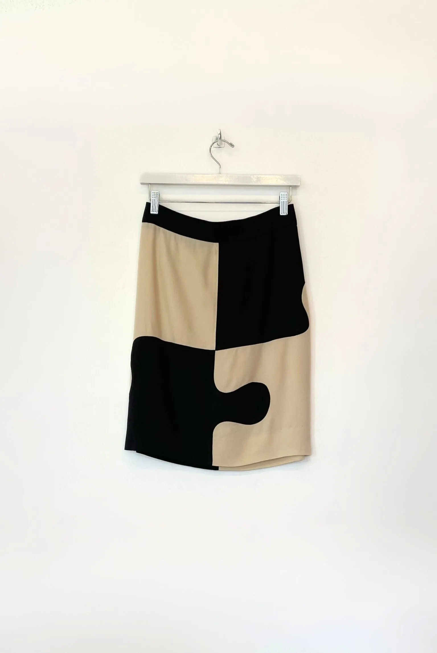 Moschino 90's Cheap and Chic Puzzle Skirt sold by Gil Rodriguez