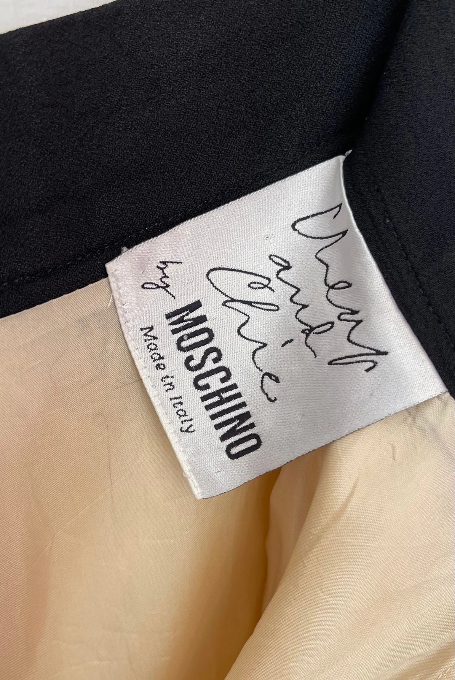 Moschino 90's Cheap and Chic Puzzle Skirt sold by Gil Rodriguez product image thumbnail 2