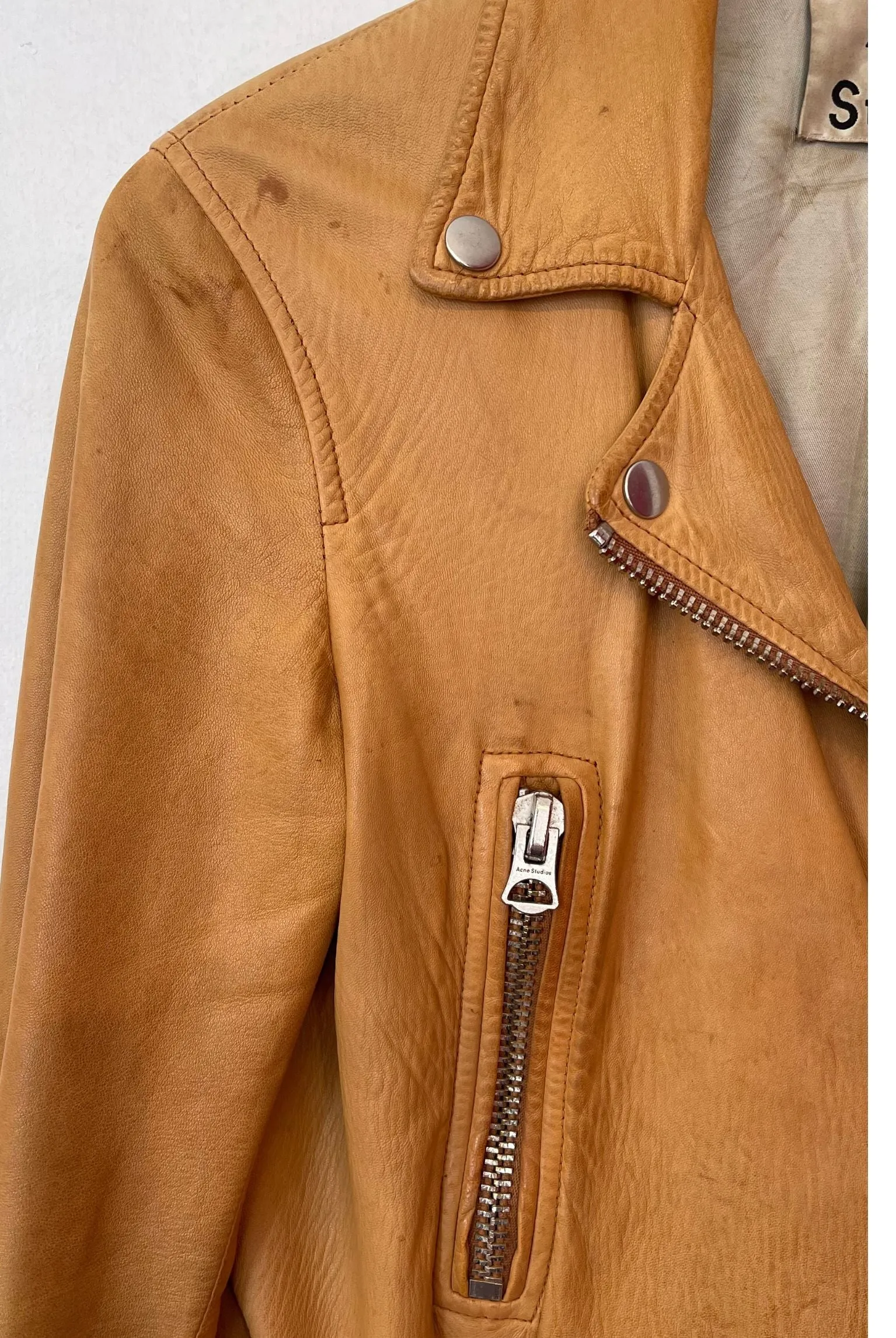 Acne Studios Leather Jacket sold by Gil Rodriguez product image thumbnail 4