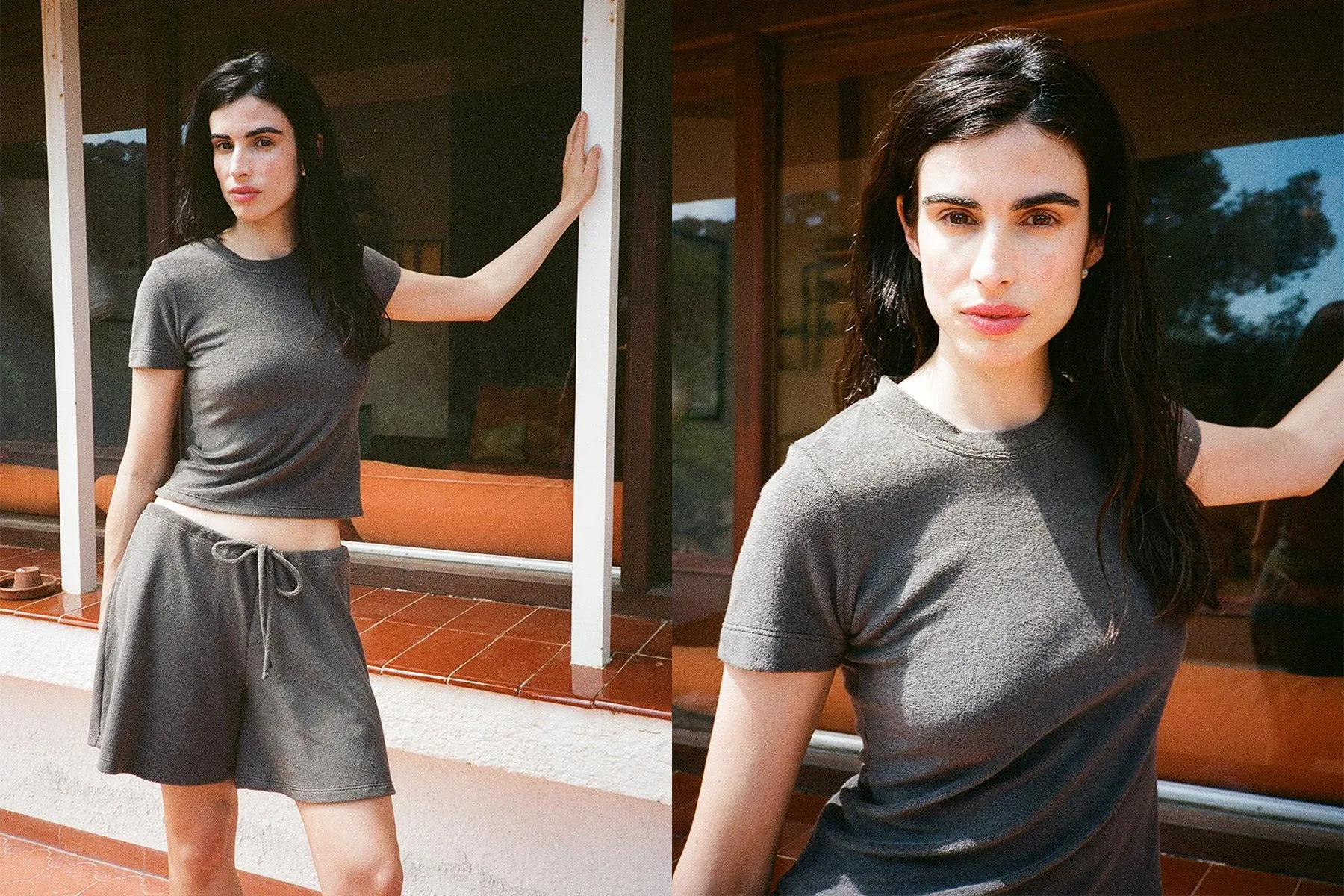 Terry Corsica Tee - Espresso sold by Gil Rodriguez