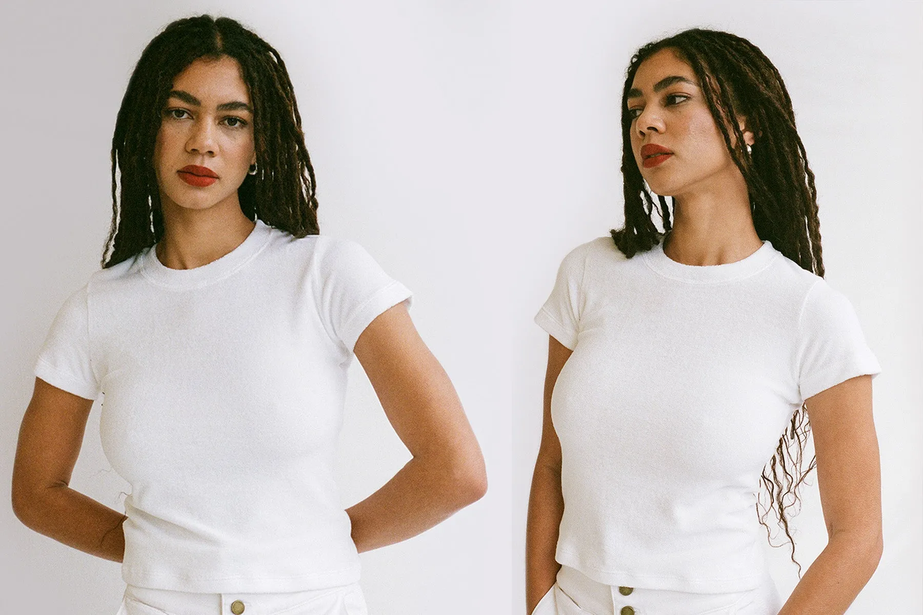 Terry Corsica Tee - White sold by Gil Rodriguez product image thumbnail 2