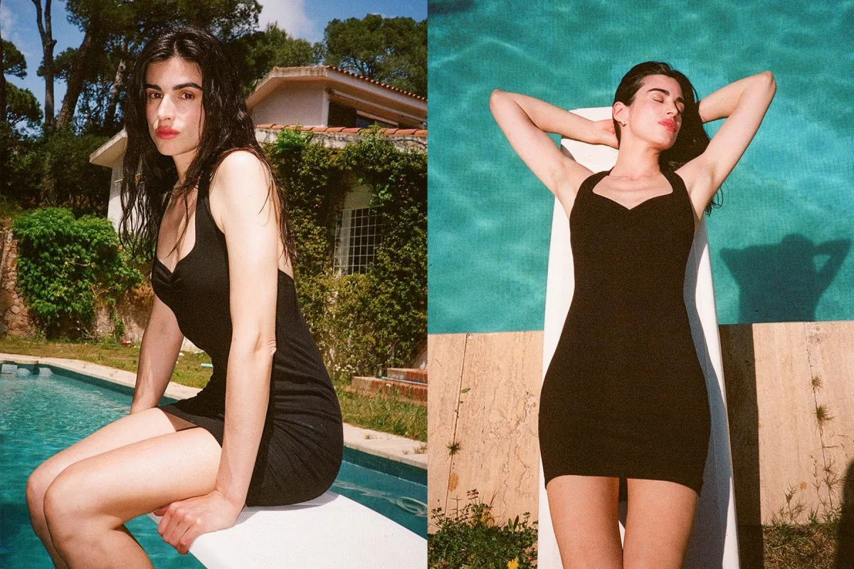 Corazon Mini Dress - Black made by Gil Rodriguez