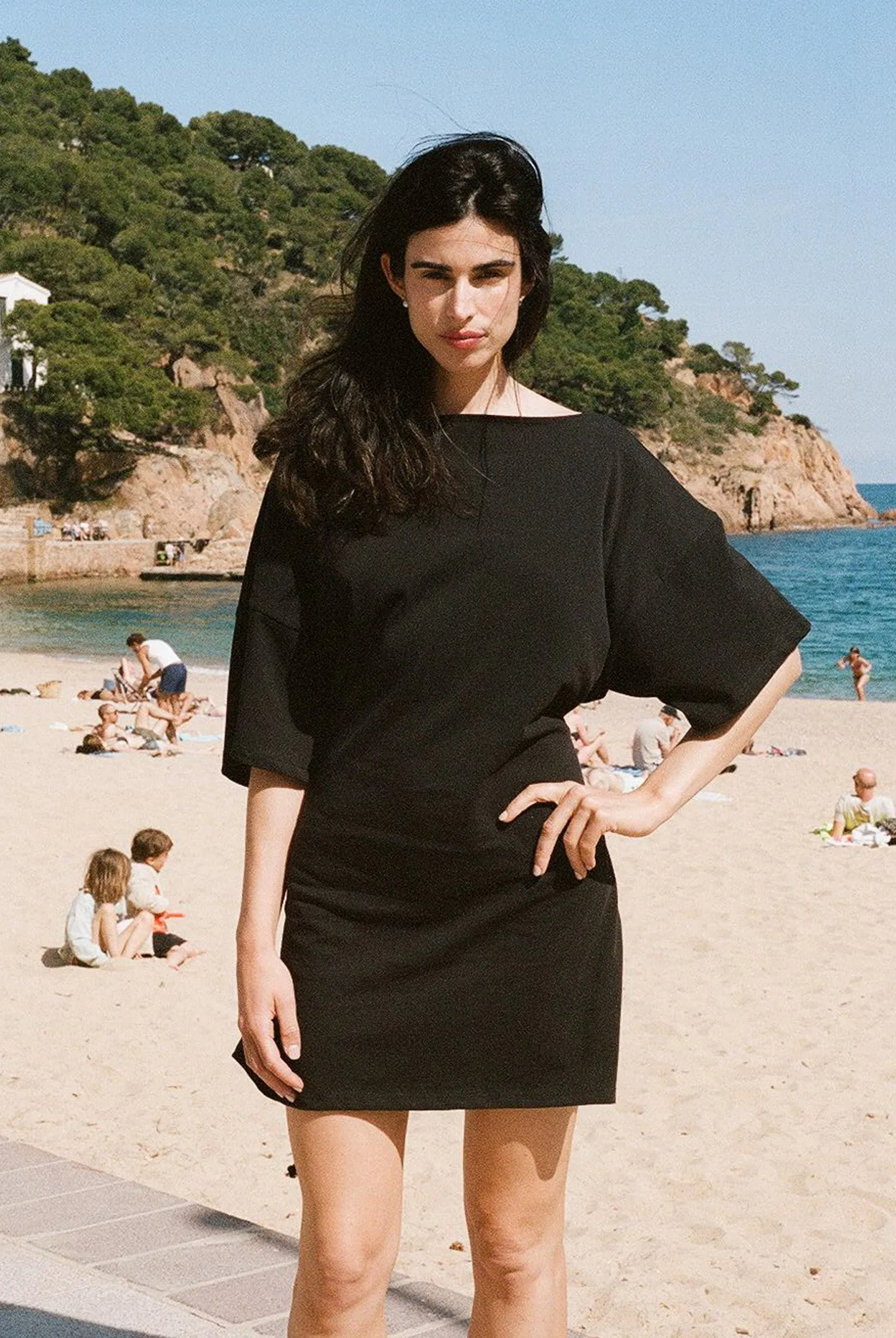Skipper Shirt Dress - Black sold by Gil Rodriguez product image thumbnail 3