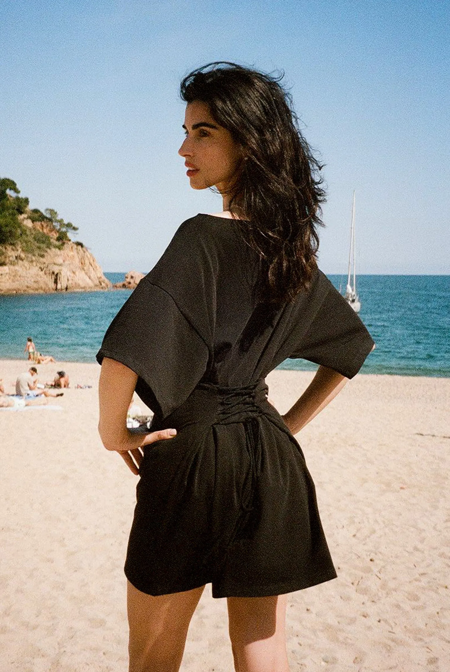 Skipper Shirt Dress - Black sold by Gil Rodriguez product image thumbnail 5