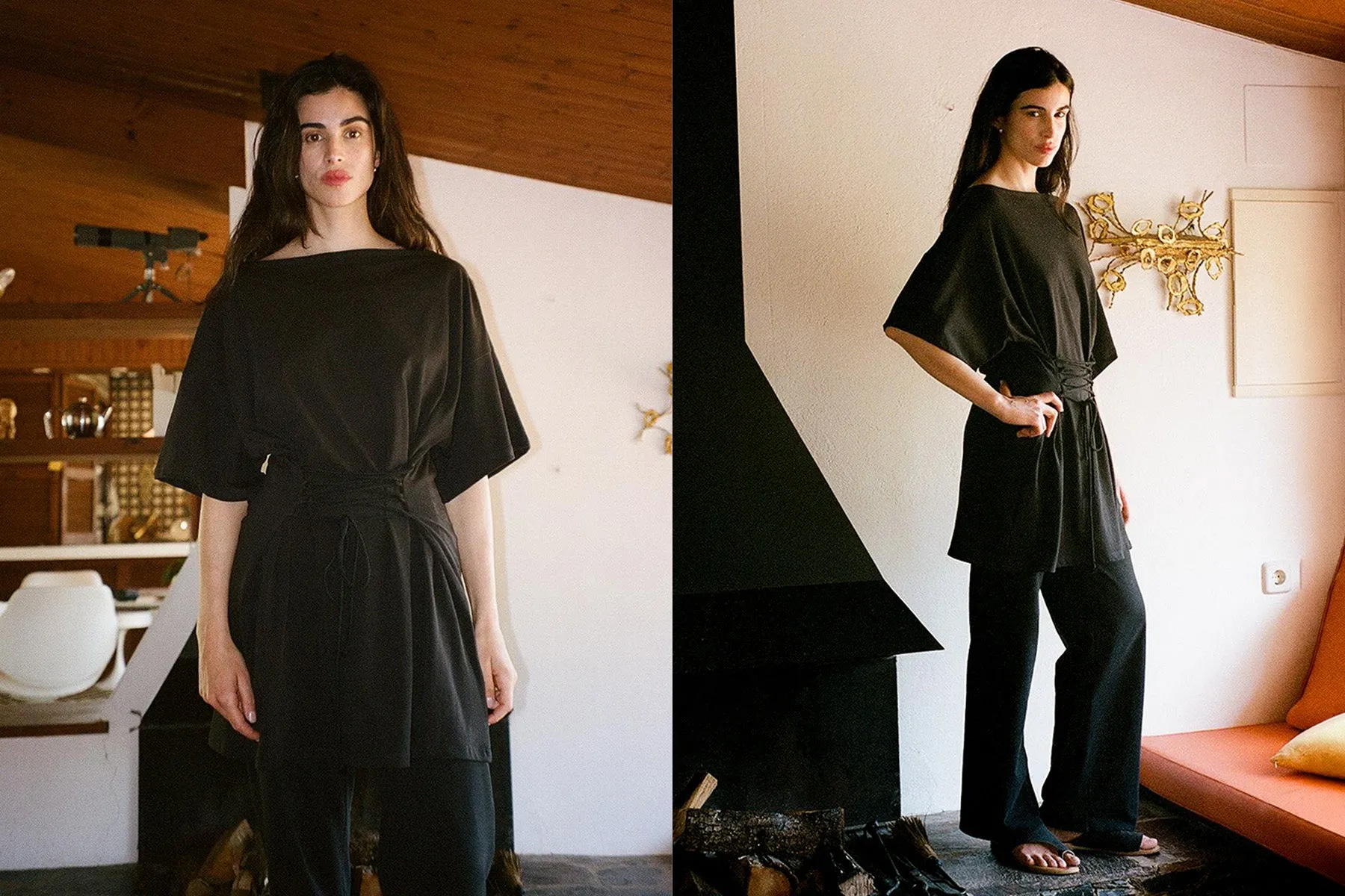 Skipper Shirt Dress - Black sold by Gil Rodriguez product image thumbnail 2