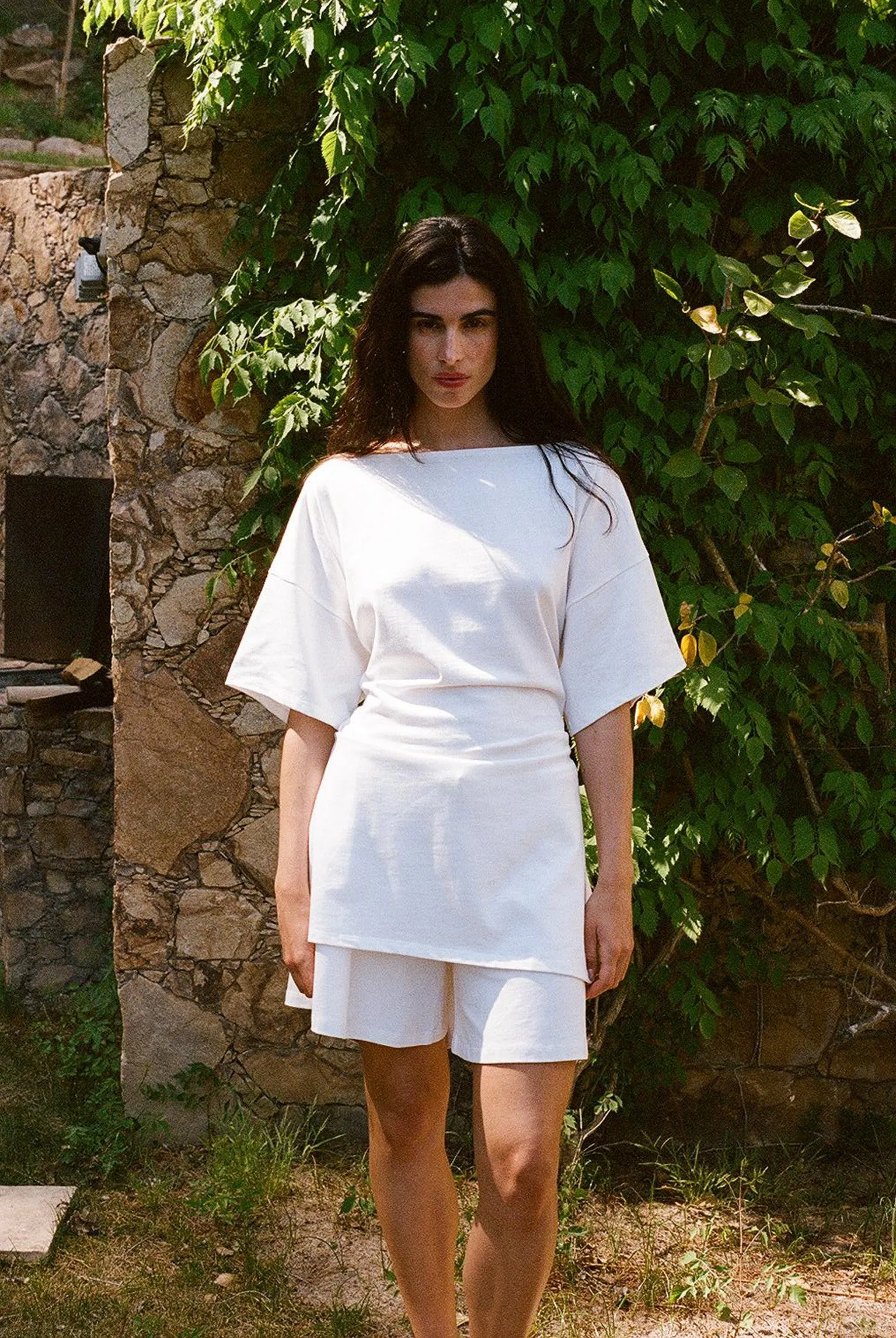 Skipper Shirt Dress - White sold by Gil Rodriguez product image thumbnail 4
