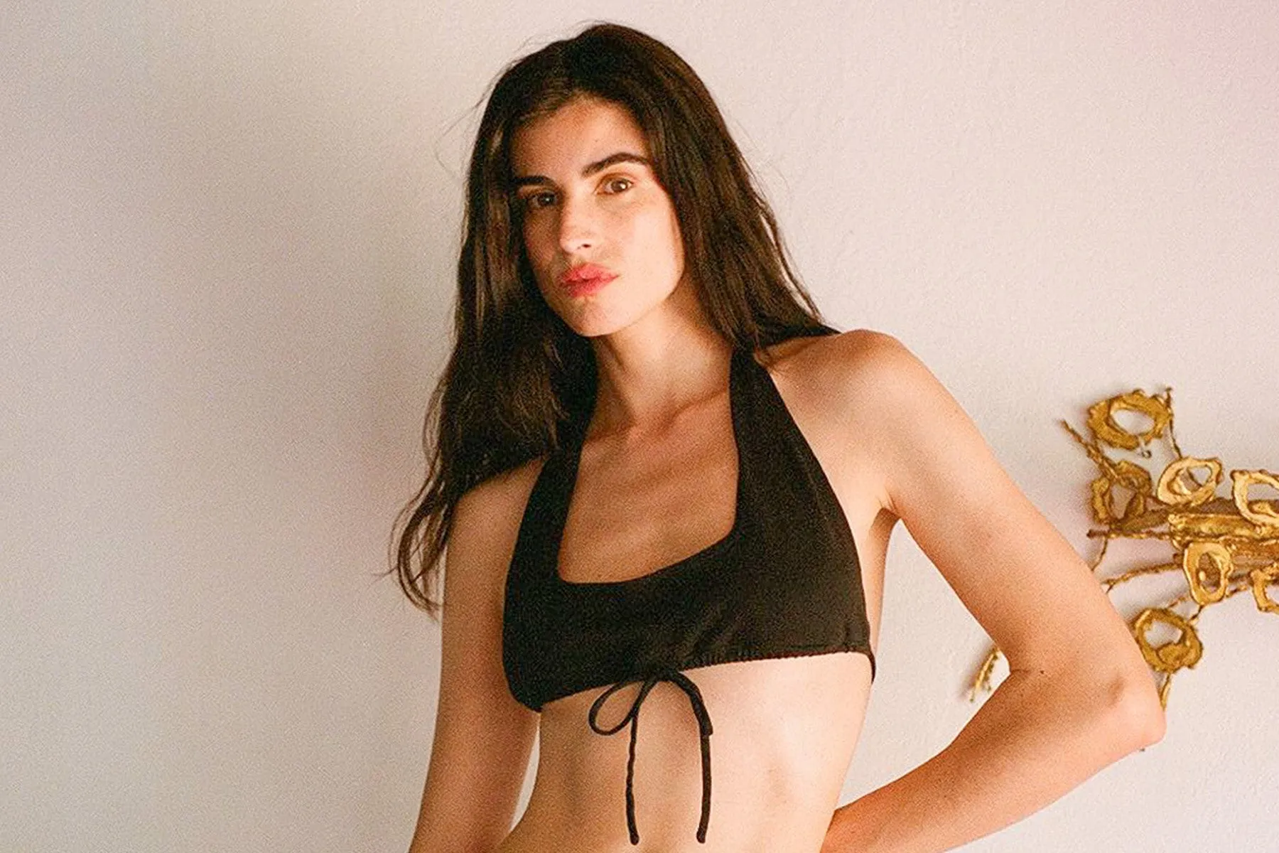 Playa Halter Bralette - Black sold by Gil Rodriguez