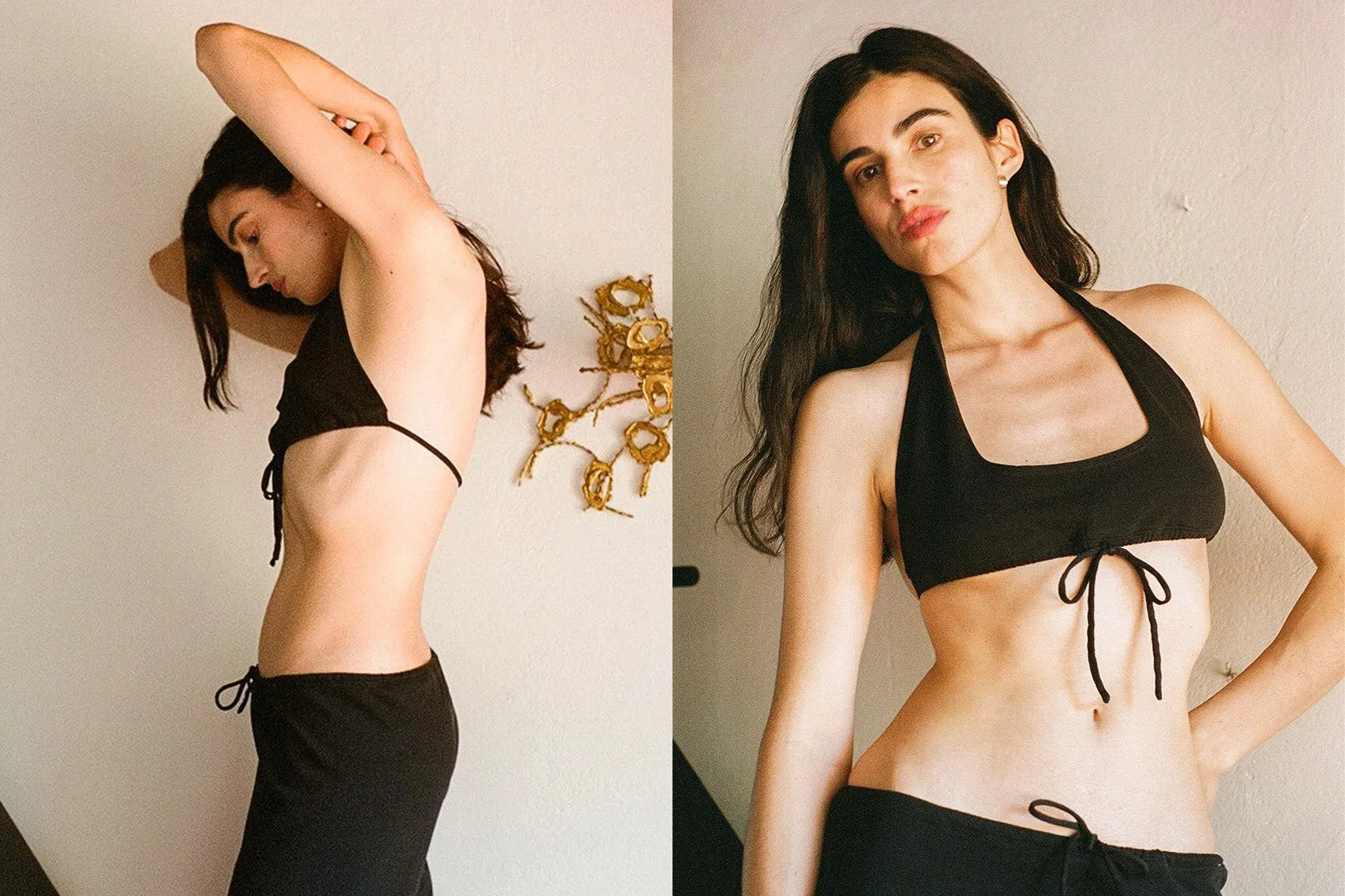 Playa Halter Bralette - Black sold by Gil Rodriguez product image thumbnail 2