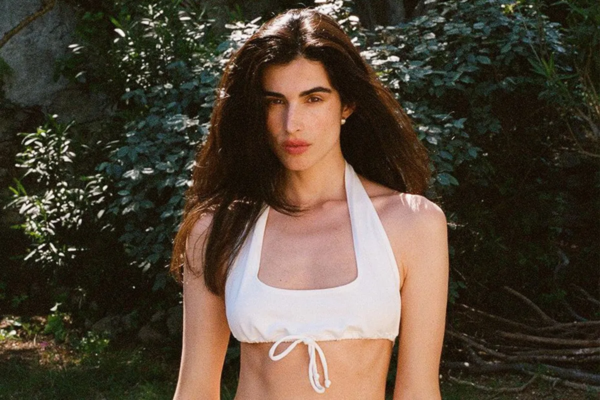 Playa Halter Bralette - White made by Gil Rodriguez
