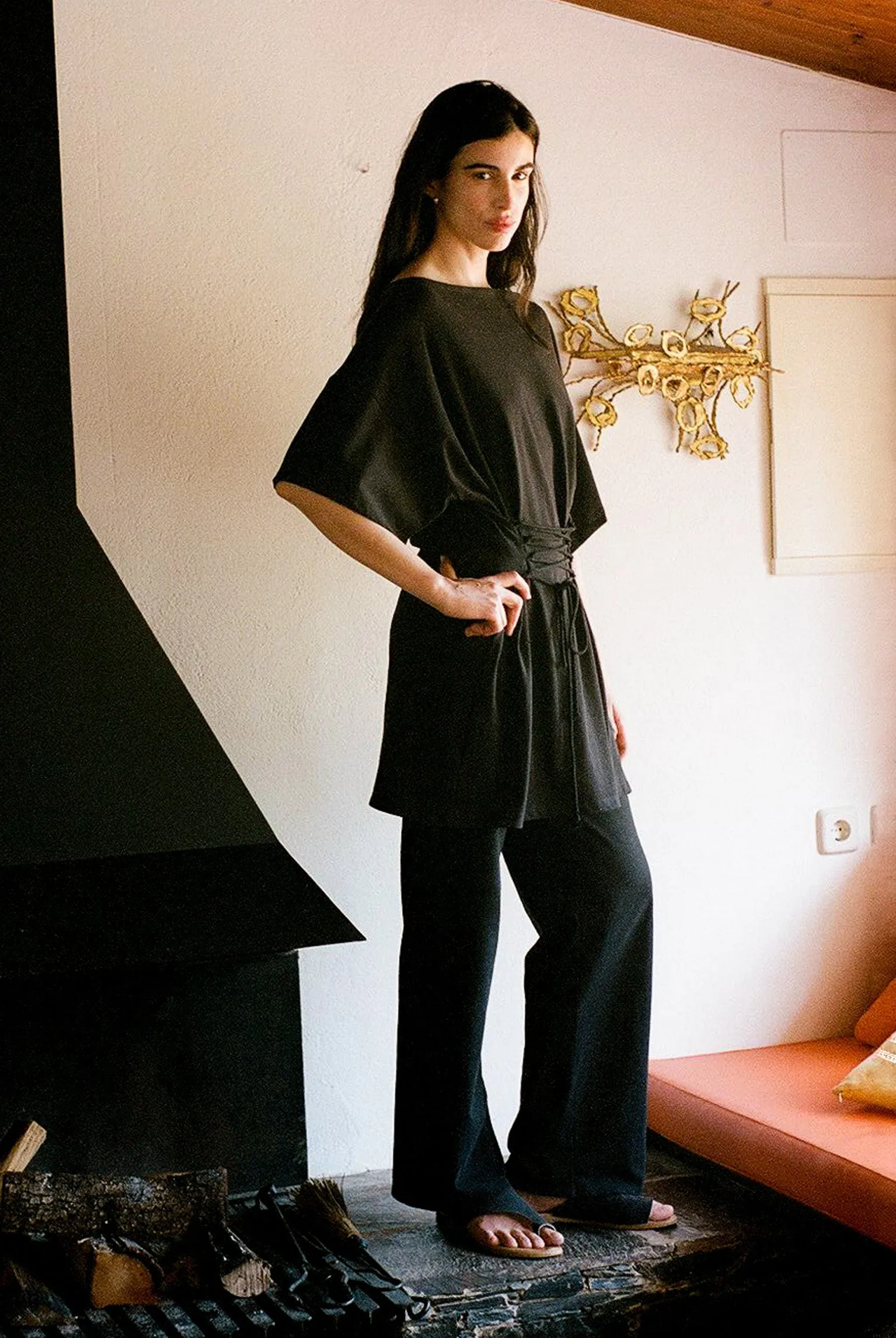 Girona Drawstring Pant - Black sold by Gil Rodriguez product image thumbnail 4