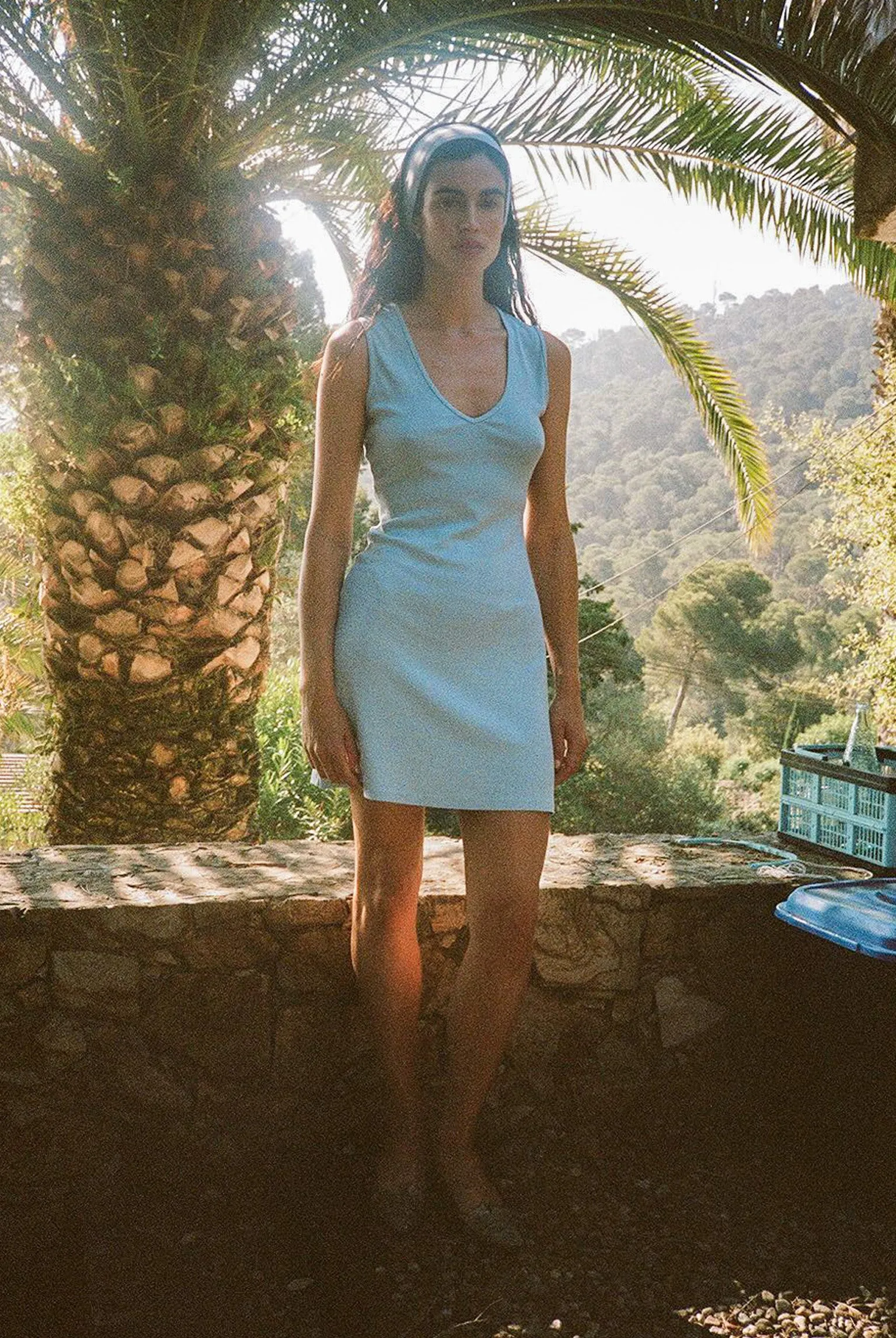 Carrie Mini Dress - Lagoon sold by Gil Rodriguez product image thumbnail 3