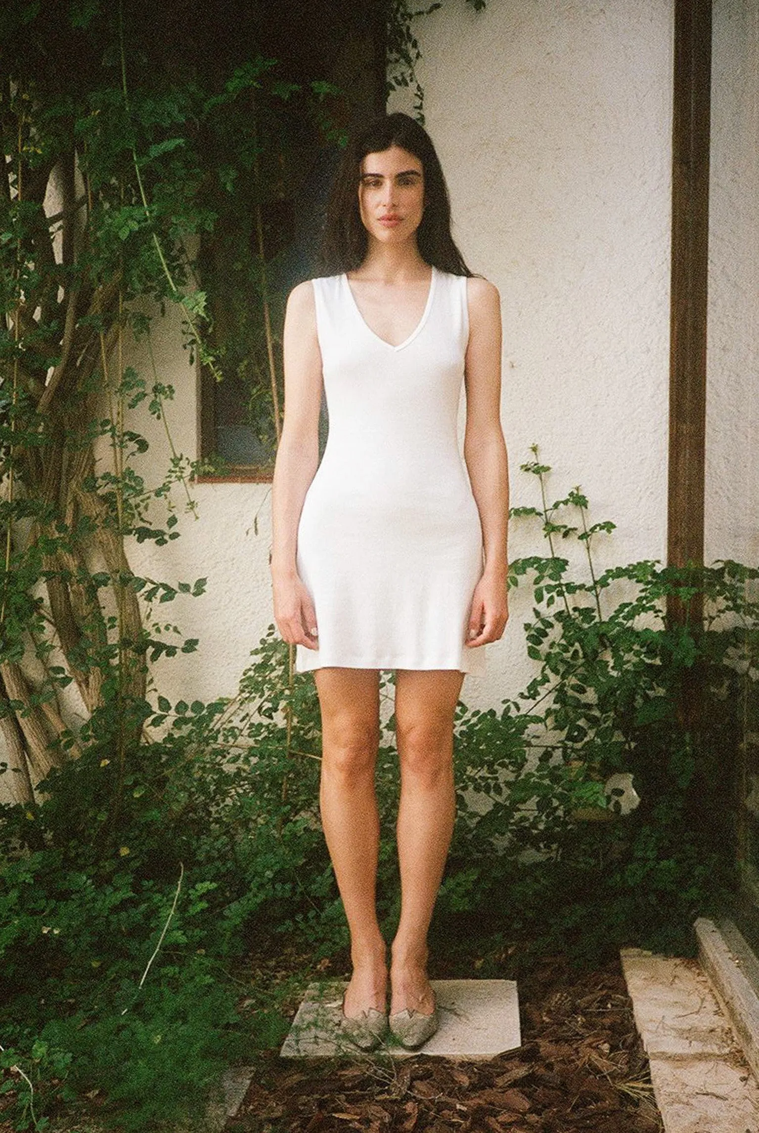 Carrie Mini Dress - White sold by Gil Rodriguez product image thumbnail 4