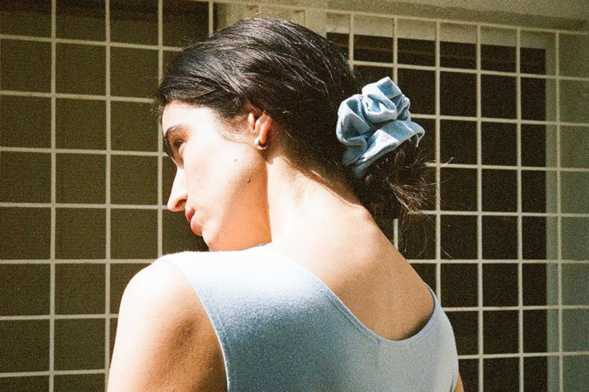Classic Scrunchie - Lagoon made by Gil Rodriguez