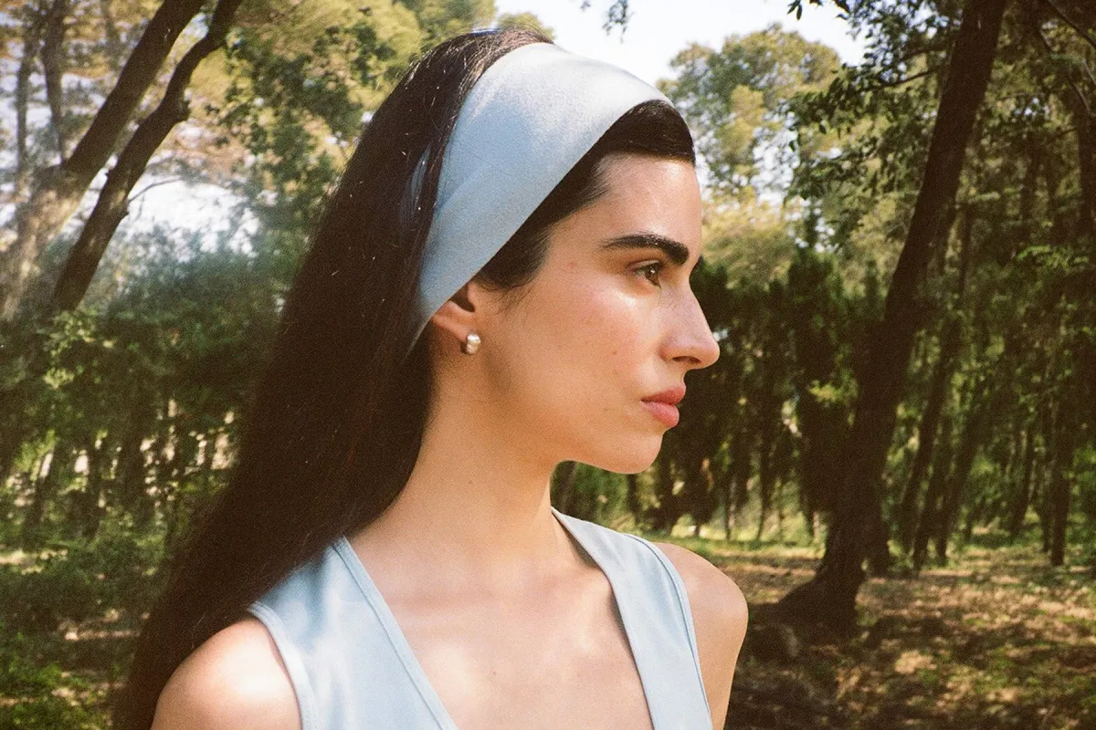 Stretch Headband - Lagoon made by Gil Rodriguez
