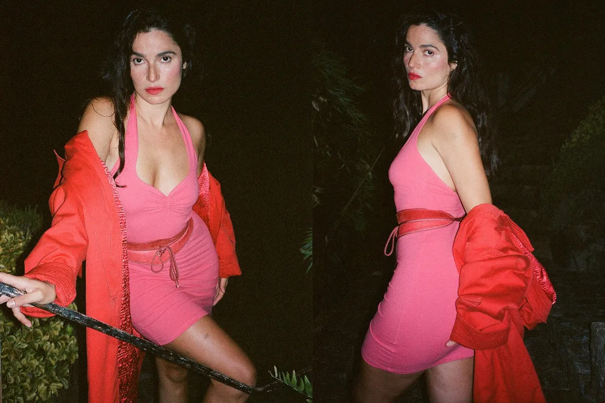 Corazon Mini Dress - Hibiscus made by Gil Rodriguez