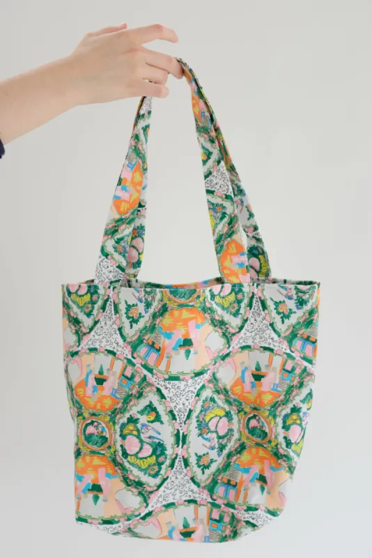 Beklina Tote Bag Plate Print sold by Beklina