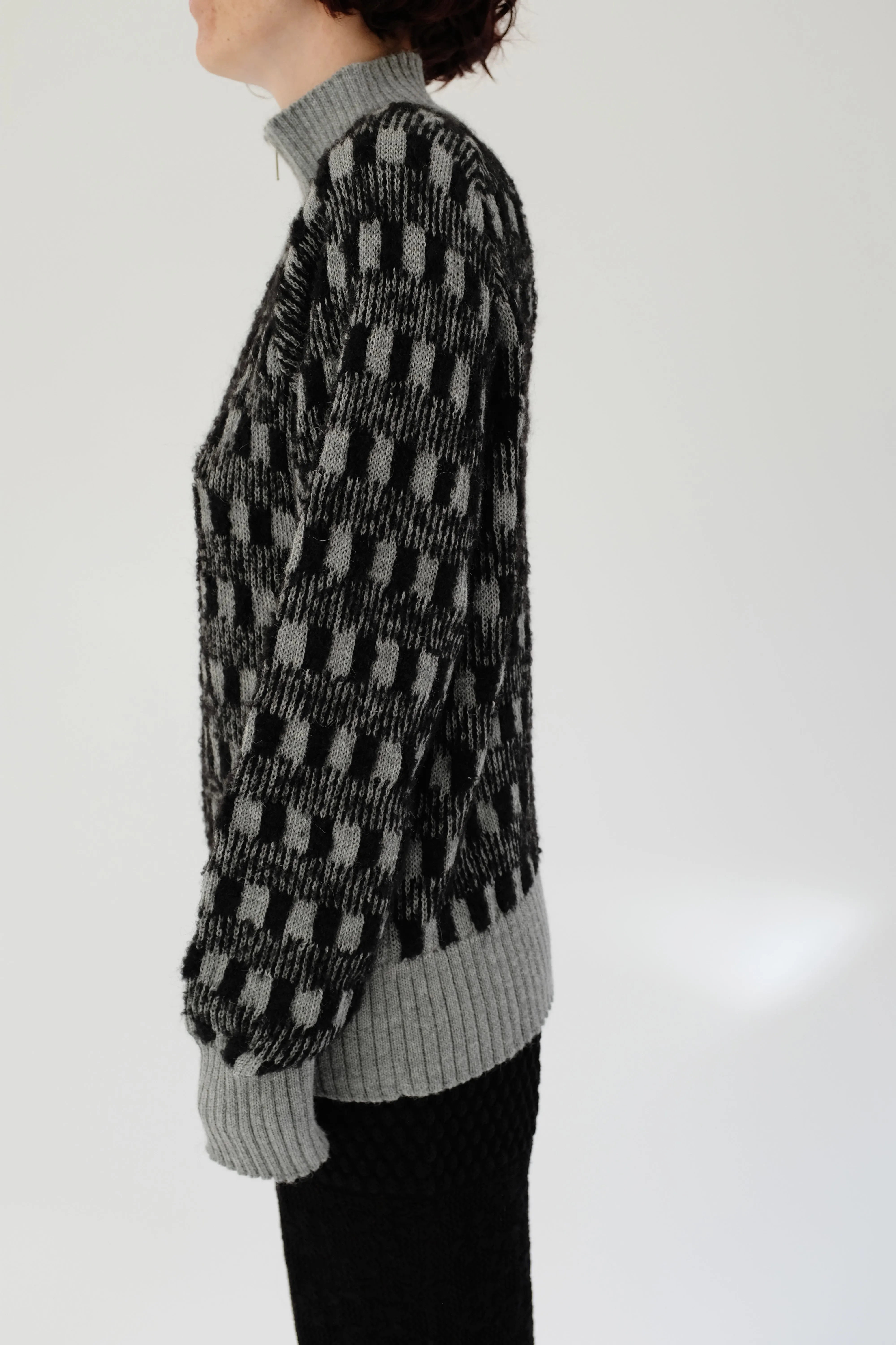 Beklina Hilma Pullover Sweater Black/Grey sold by Beklina product image thumbnail 4