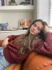 Beklina Mar Monte Sweater Clay / Plum sold by Beklina