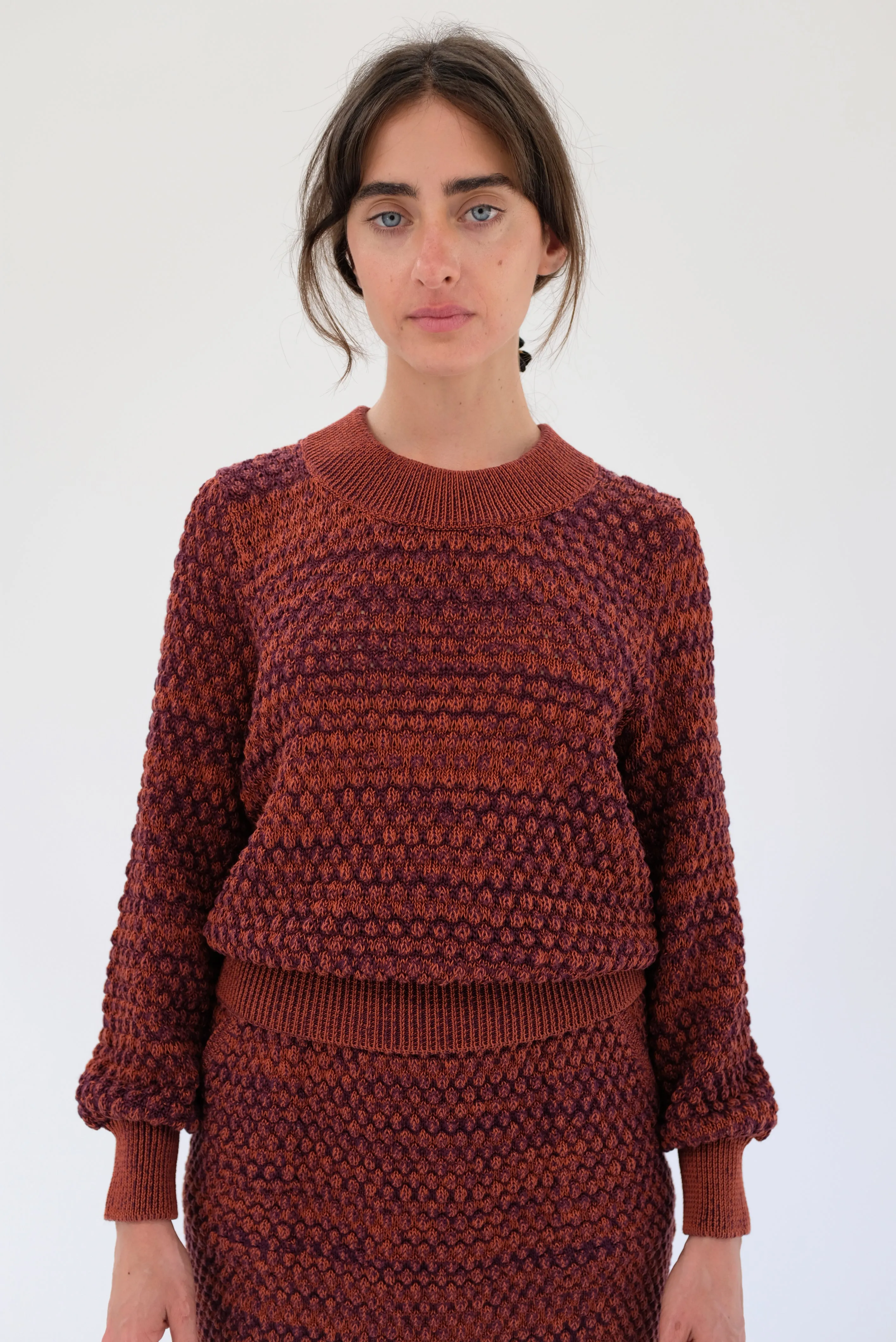 Beklina Mar Monte Sweater Clay / Plum sold by Beklina product image thumbnail 2