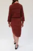Beklina Mar Monte Sweater Clay / Plum sold by Beklina