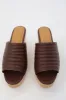 Beklina Ribbed Clog Open Toe Castagna sold by Beklina