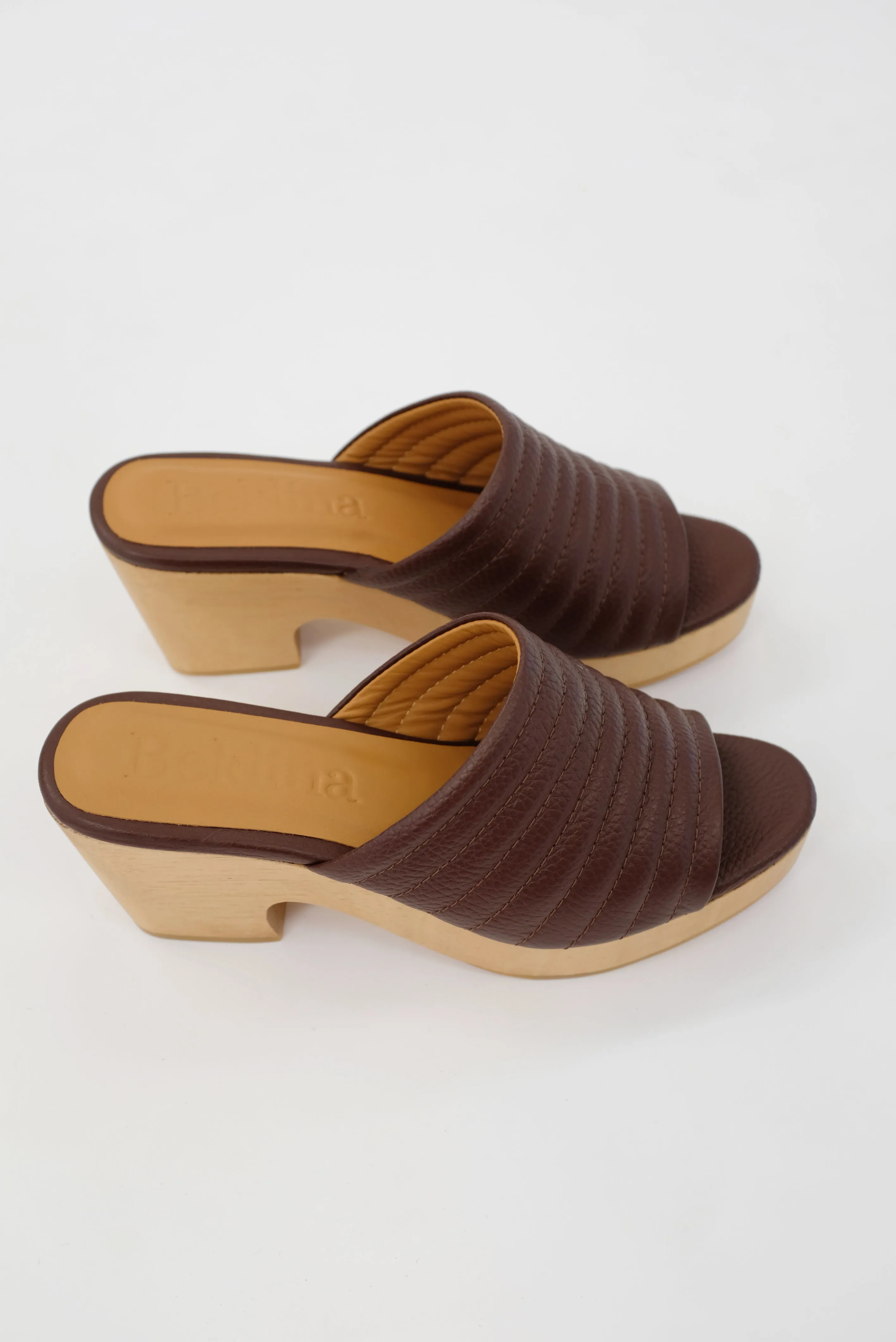 Beklina Ribbed Clog Open Toe Castagna sold by Beklina product image thumbnail 2