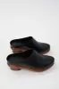 Beklina Low Sedia Clog Black sold by Beklina