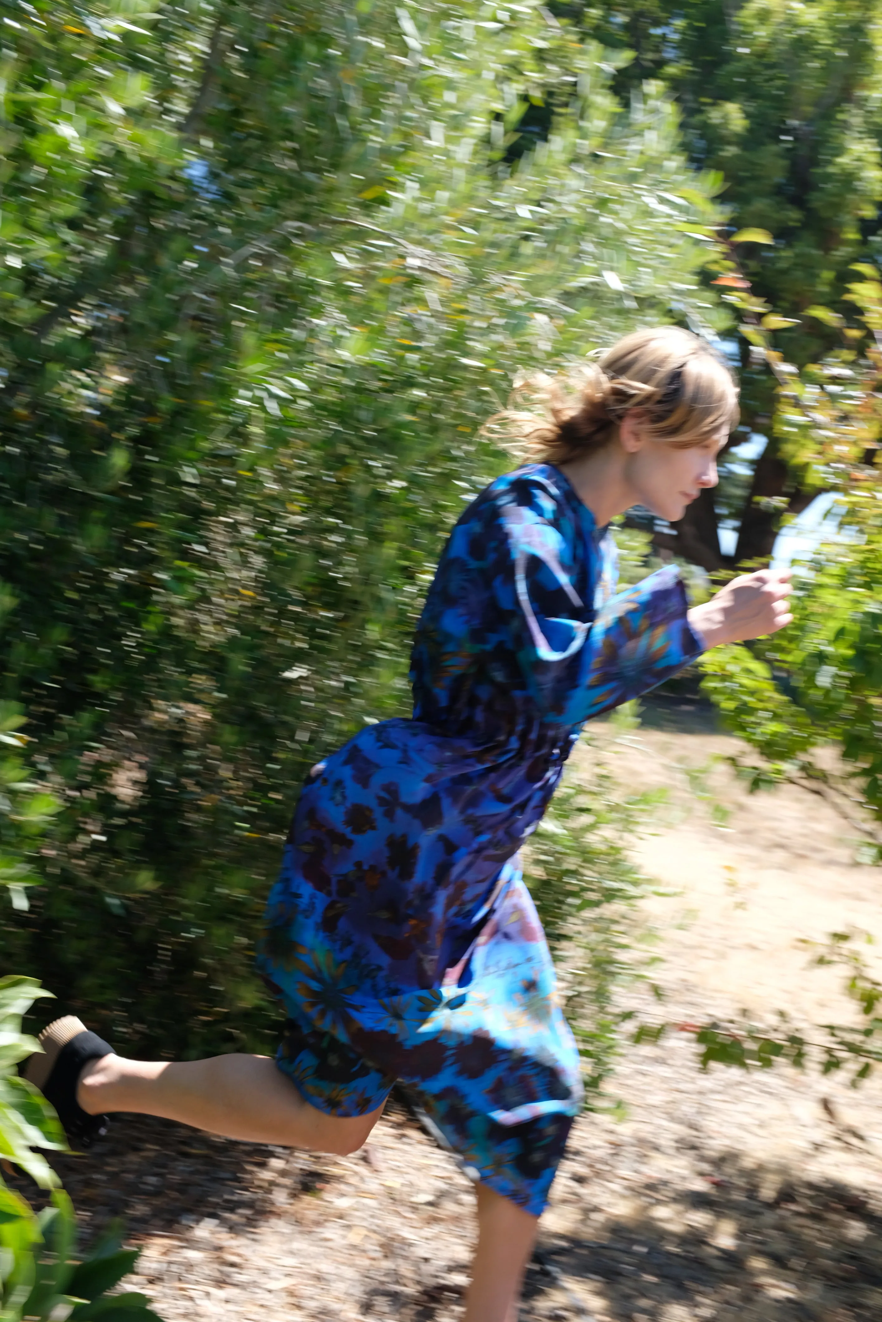 Anntian Simple Silk Dress Print E sold by Beklina product image thumbnail 2