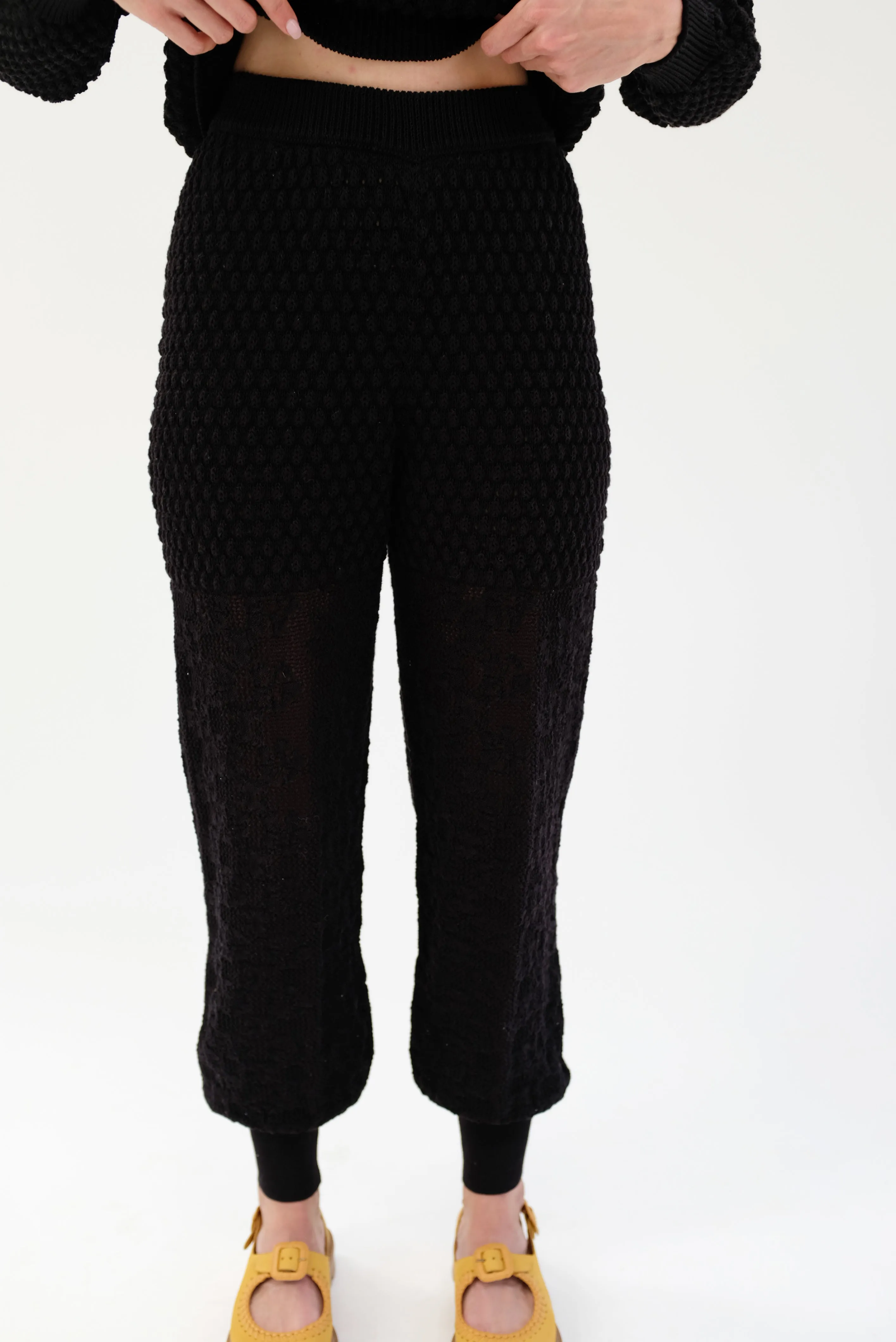 Beklina Pastiche Combo Pant Black sold by Beklina