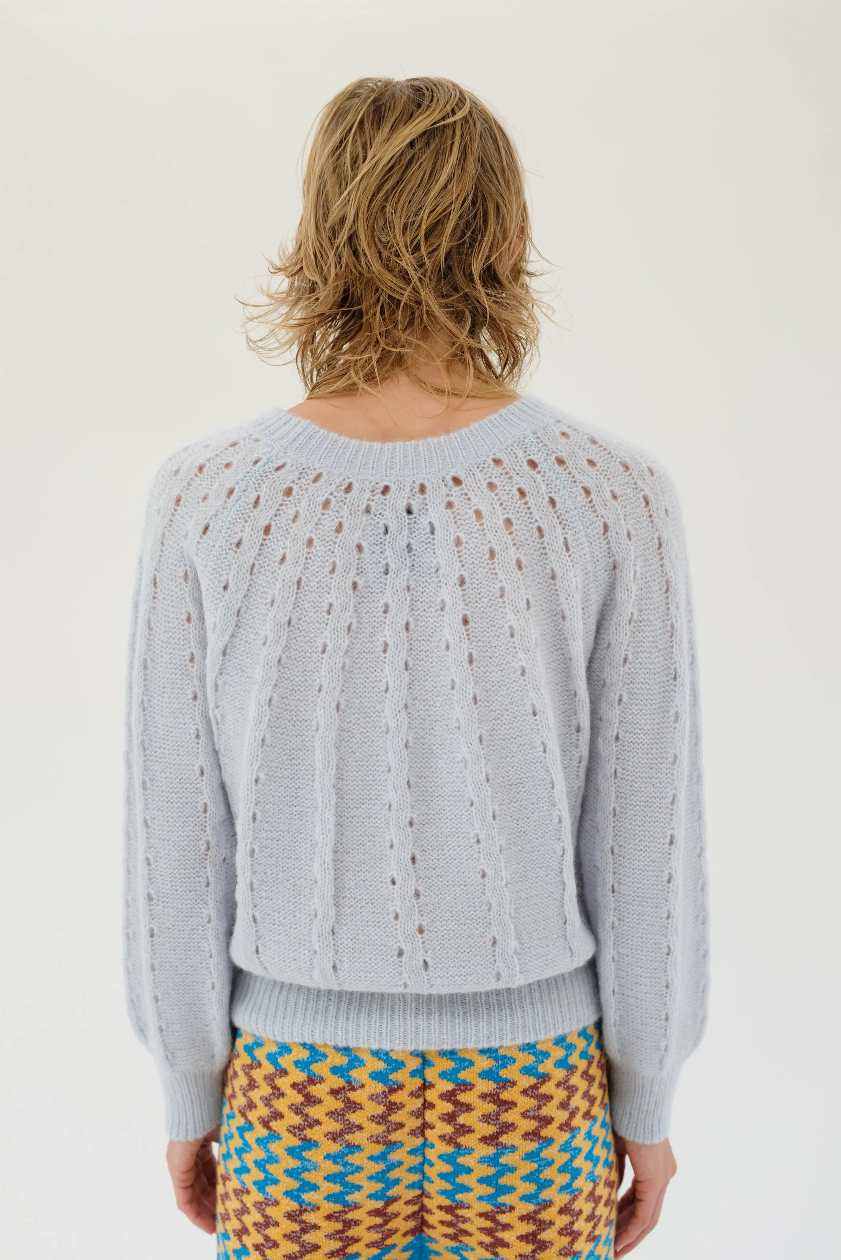 Beklina Comodo Crew Sweater Cielo sold by Beklina product image thumbnail 5