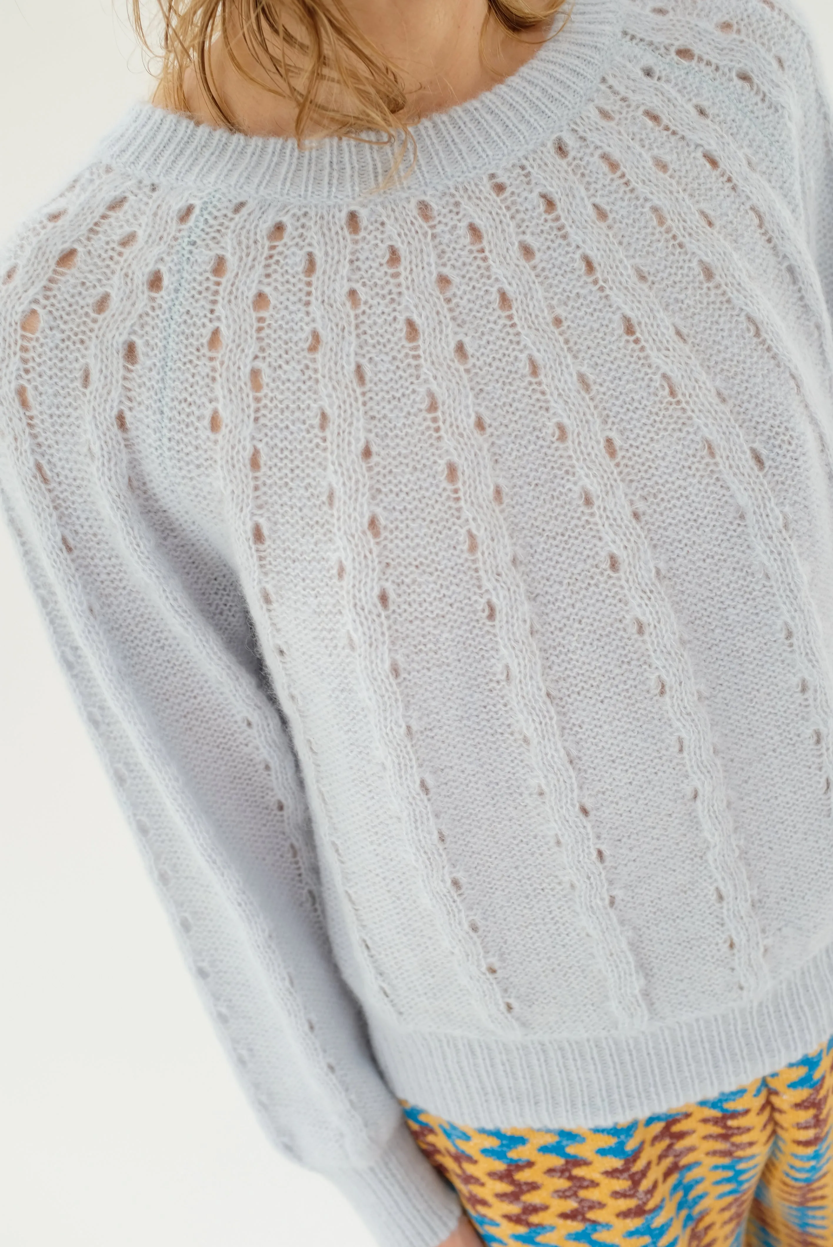 Beklina Comodo Crew Sweater Cielo sold by Beklina product image thumbnail 3