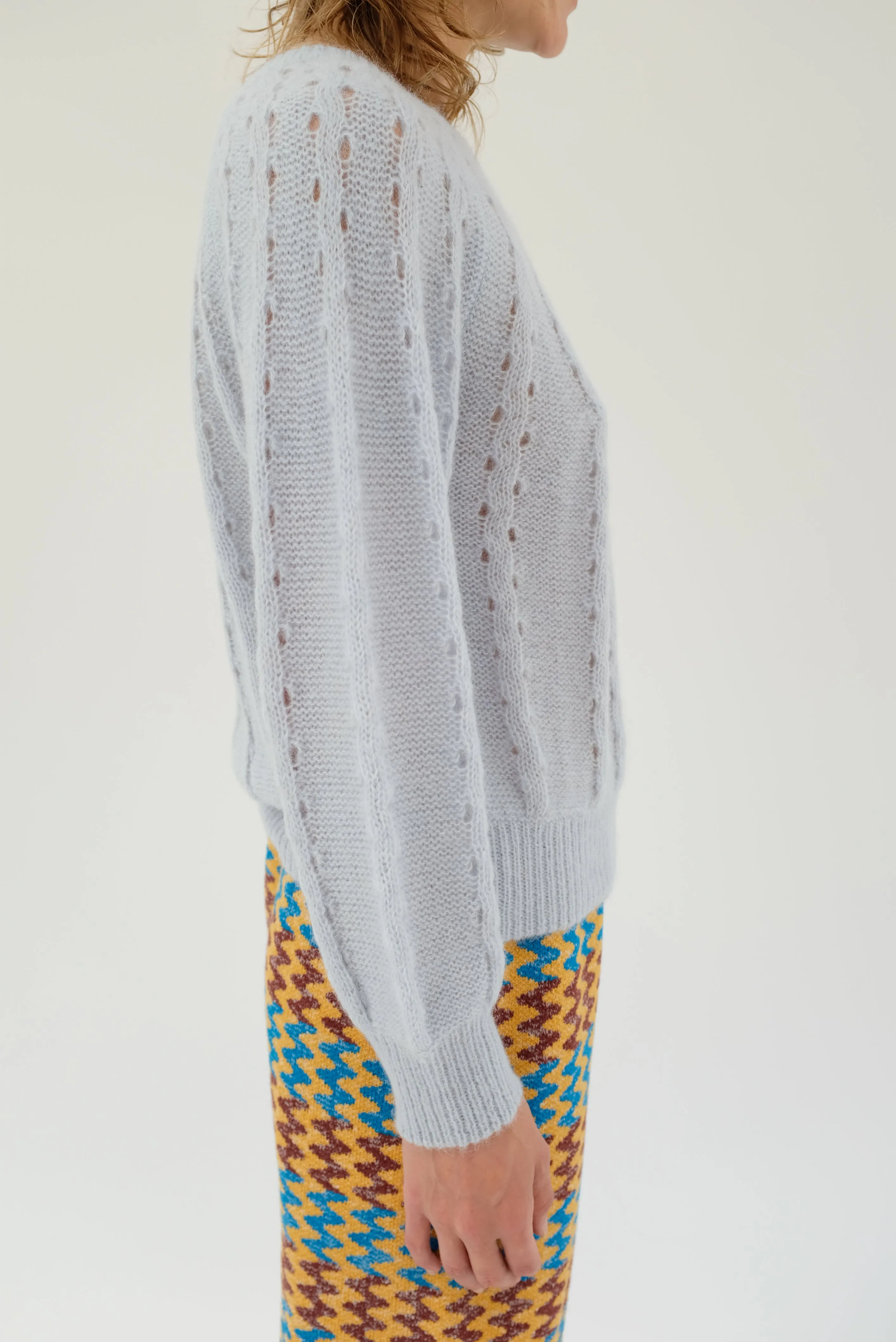 Beklina Comodo Crew Sweater Cielo sold by Beklina product image thumbnail 4