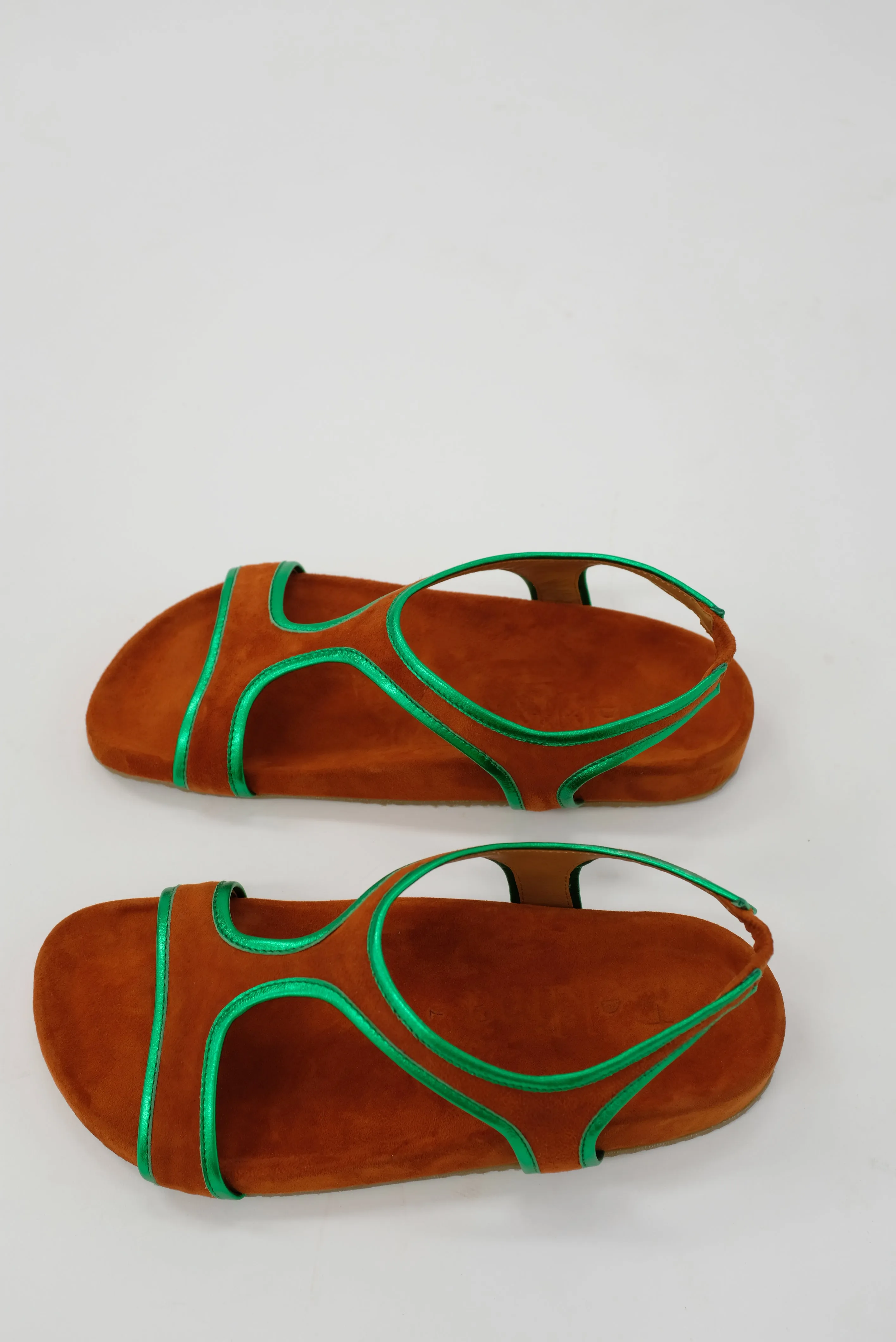 Beklina Gubi Sandal Suede Squash sold by Beklina product image thumbnail 5