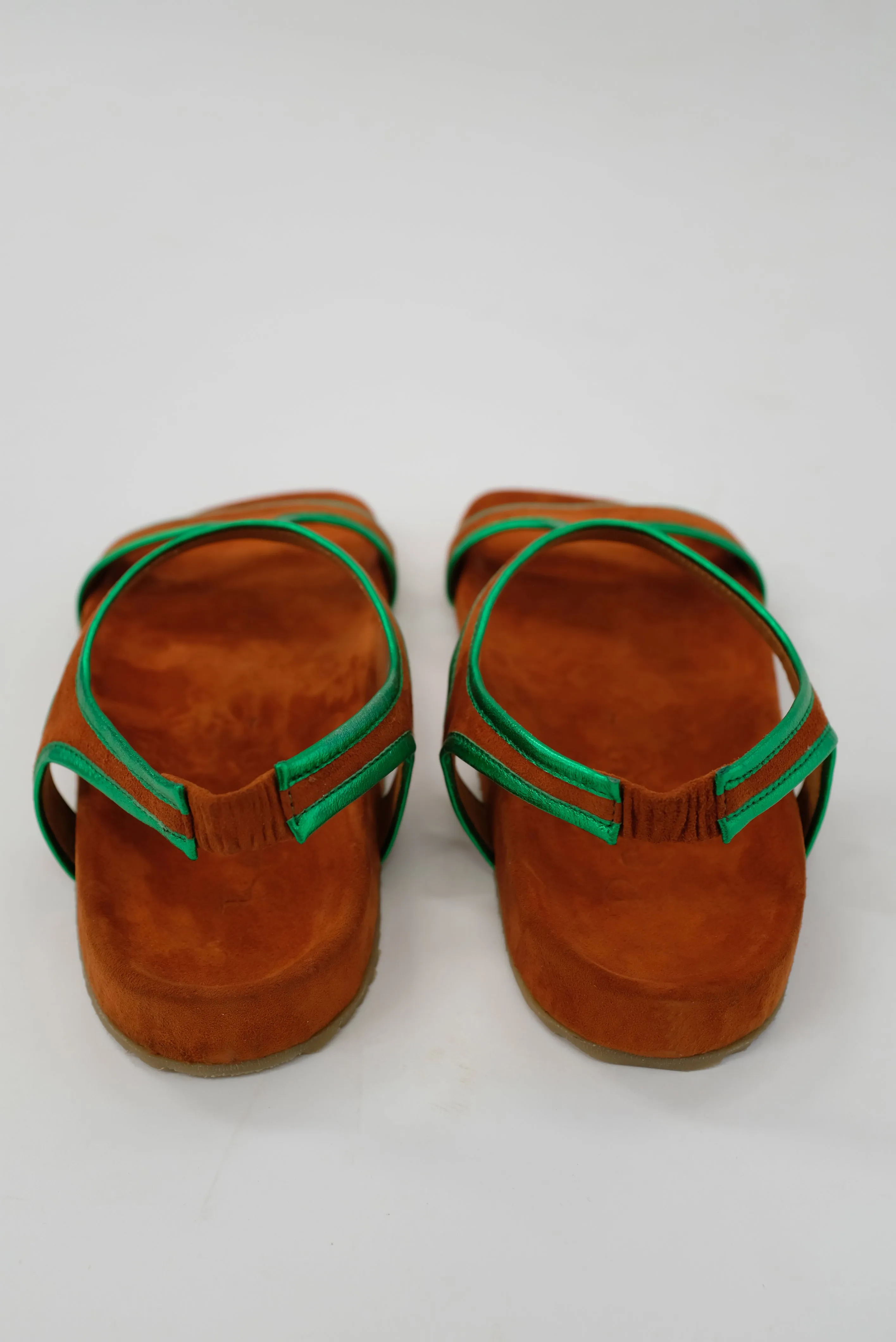 Beklina Gubi Sandal Suede Squash sold by Beklina product image thumbnail 3