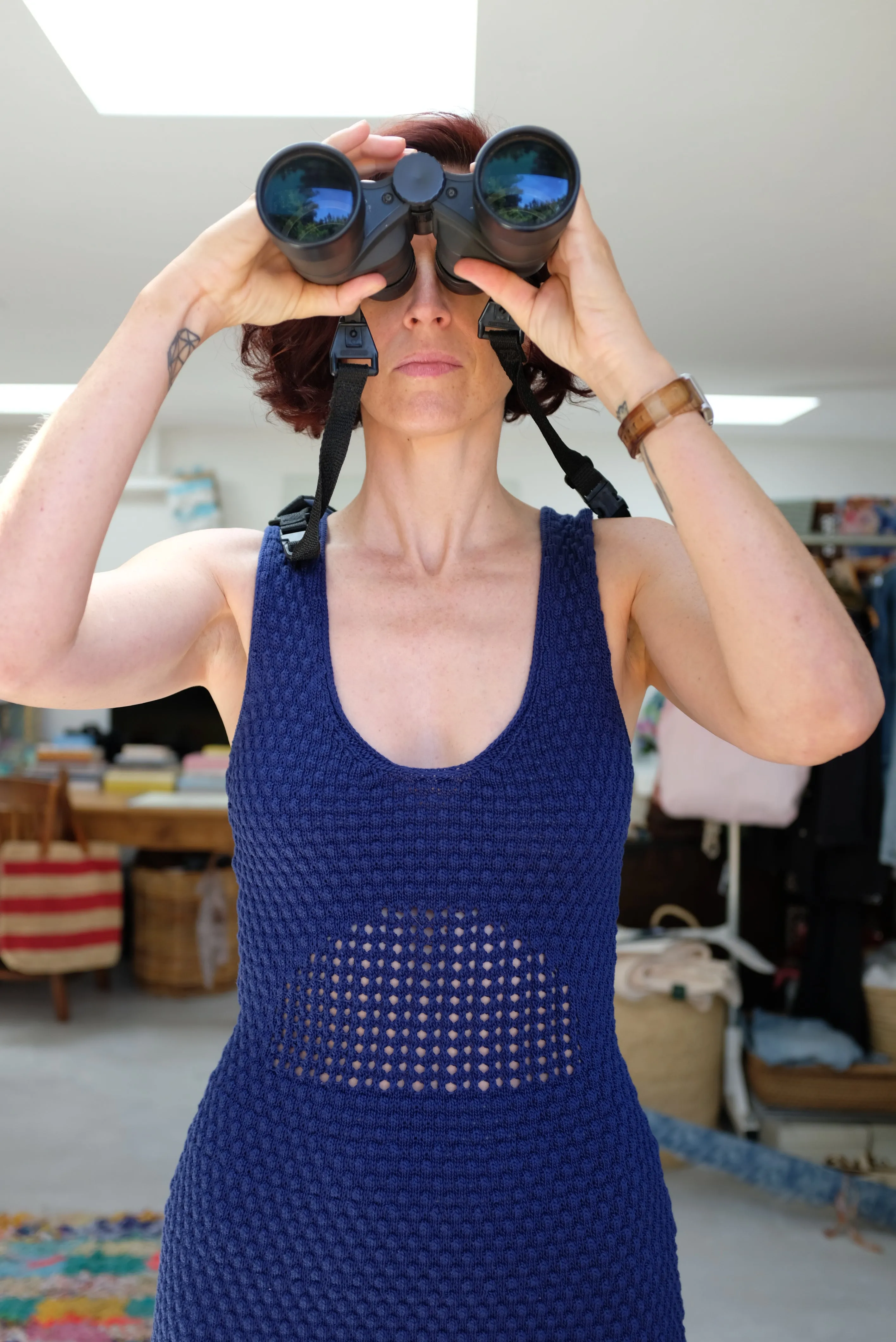 Beklina Haptic Tank Dress Ink sold by Beklina product image thumbnail 5