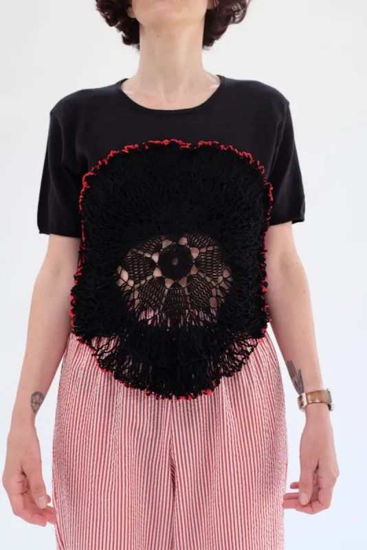 Beklina Flotar T-Shirt Black sold by Beklina
