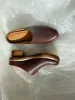 Beklina Low Sedia Clog Castagna sold by Beklina
