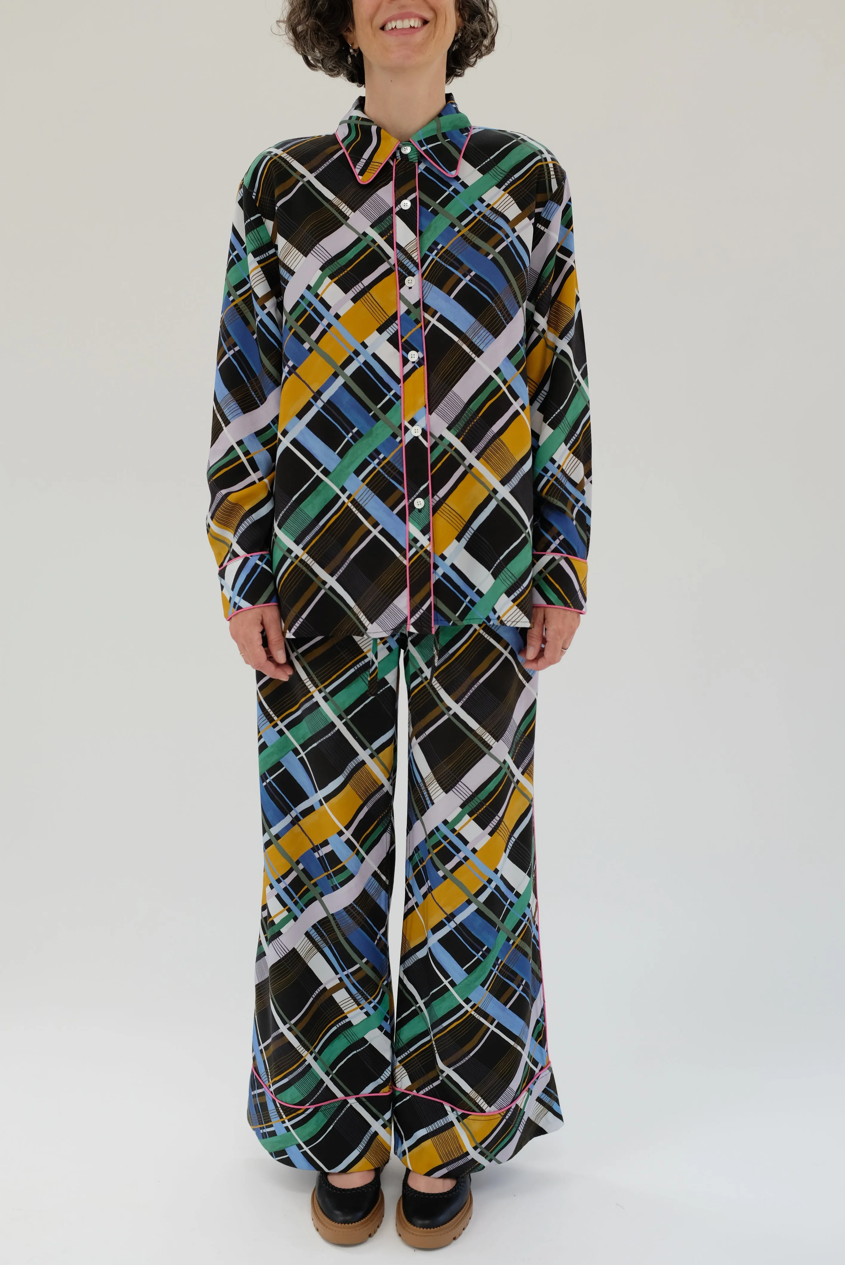 Untitled In Motion Emissus Pant Plaid sold by Beklina product image thumbnail 3