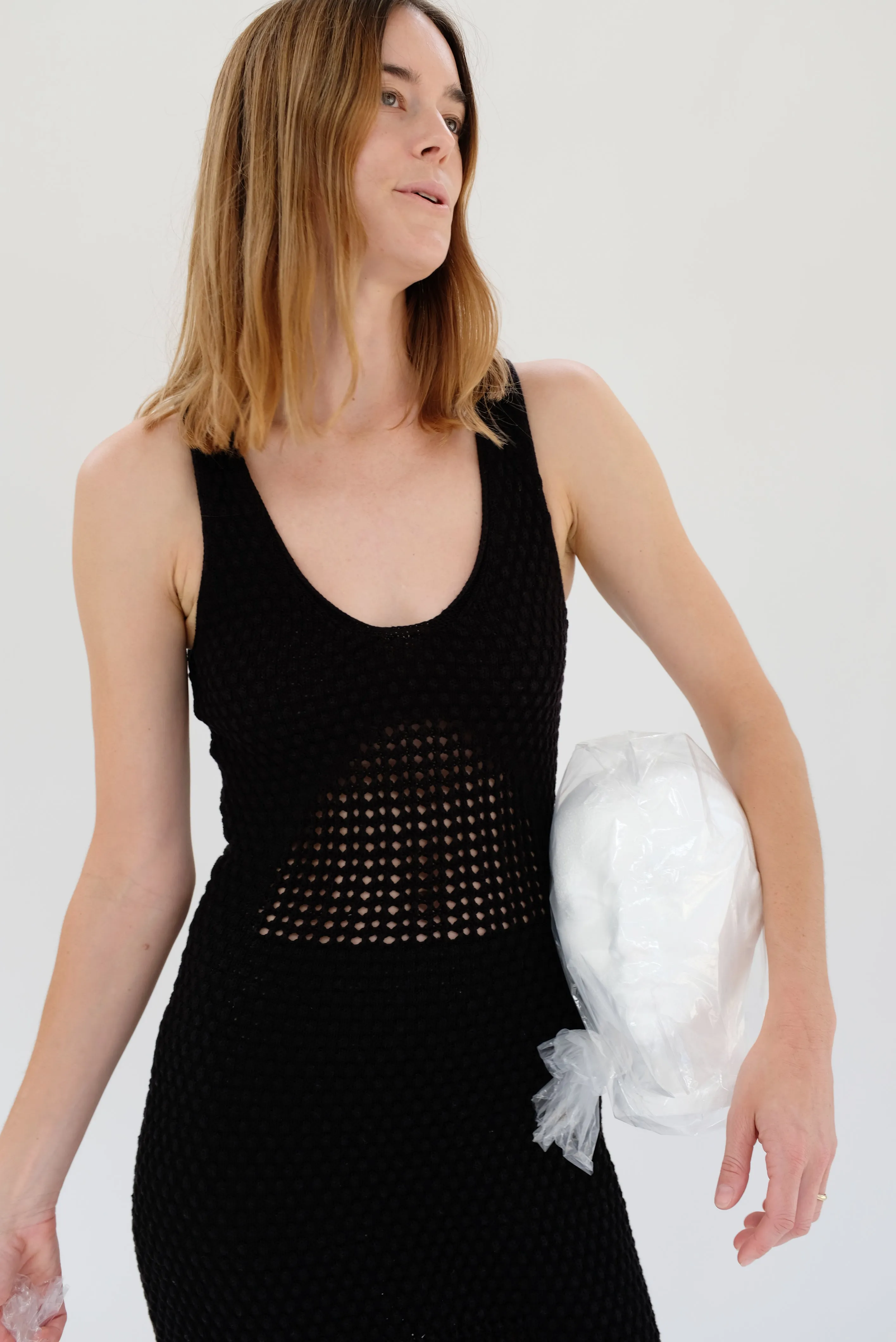 Beklina Haptic Tank Dress Black sold by Beklina product image thumbnail 5