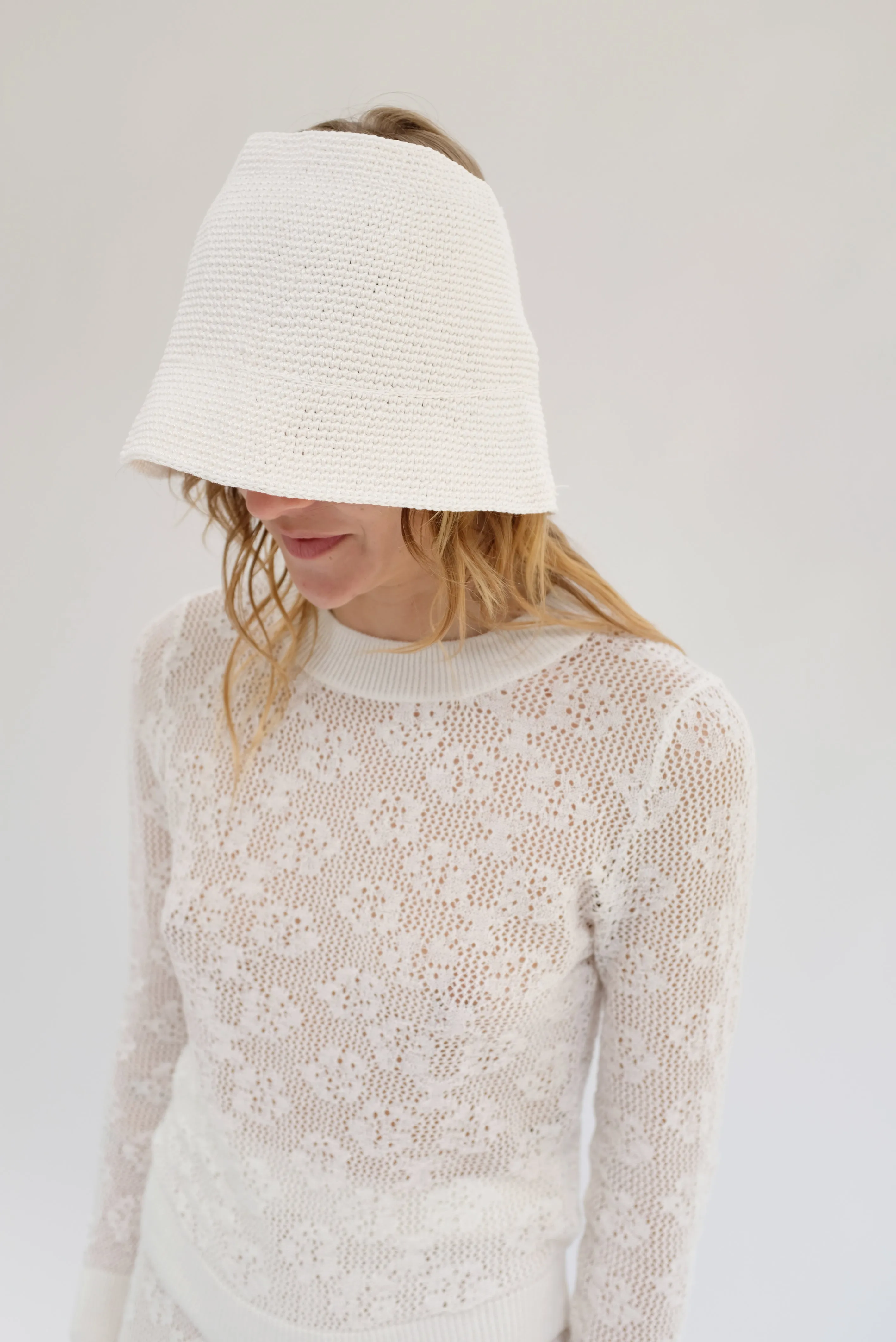 Beklina Crochet Topless Bucket Hat sold by Beklina product image thumbnail 5