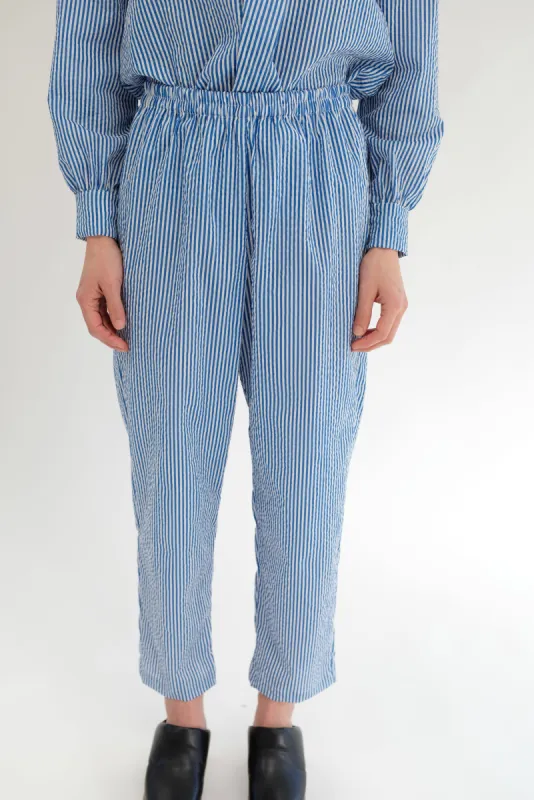 Beklina Basic Pant Striped Blue sold by Beklina